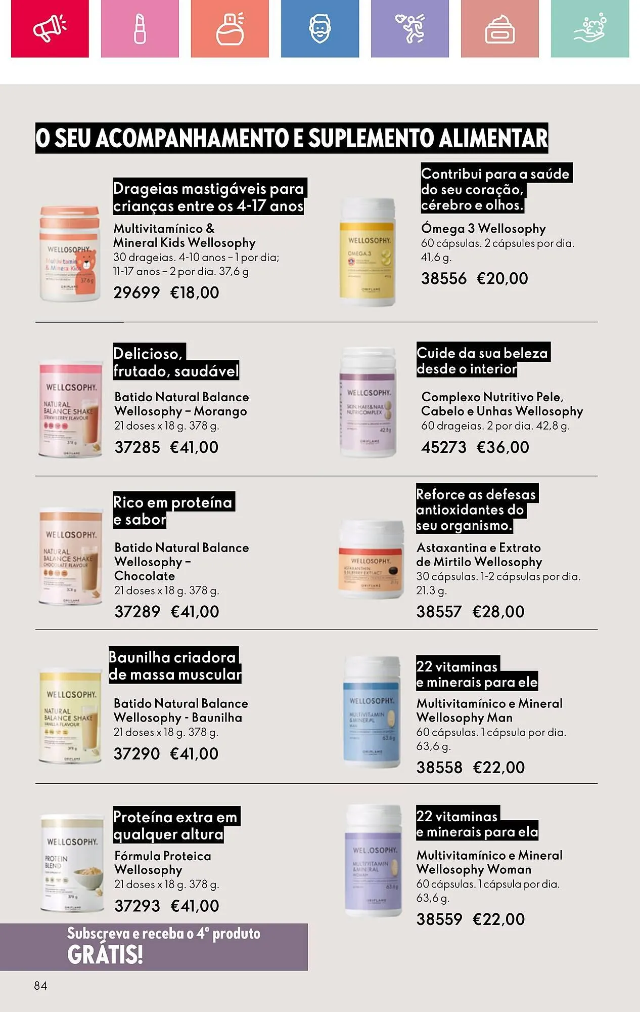 Folheto Folheto Oriflame de 13 de abril até 3 de maio 2025 - Pagina 84