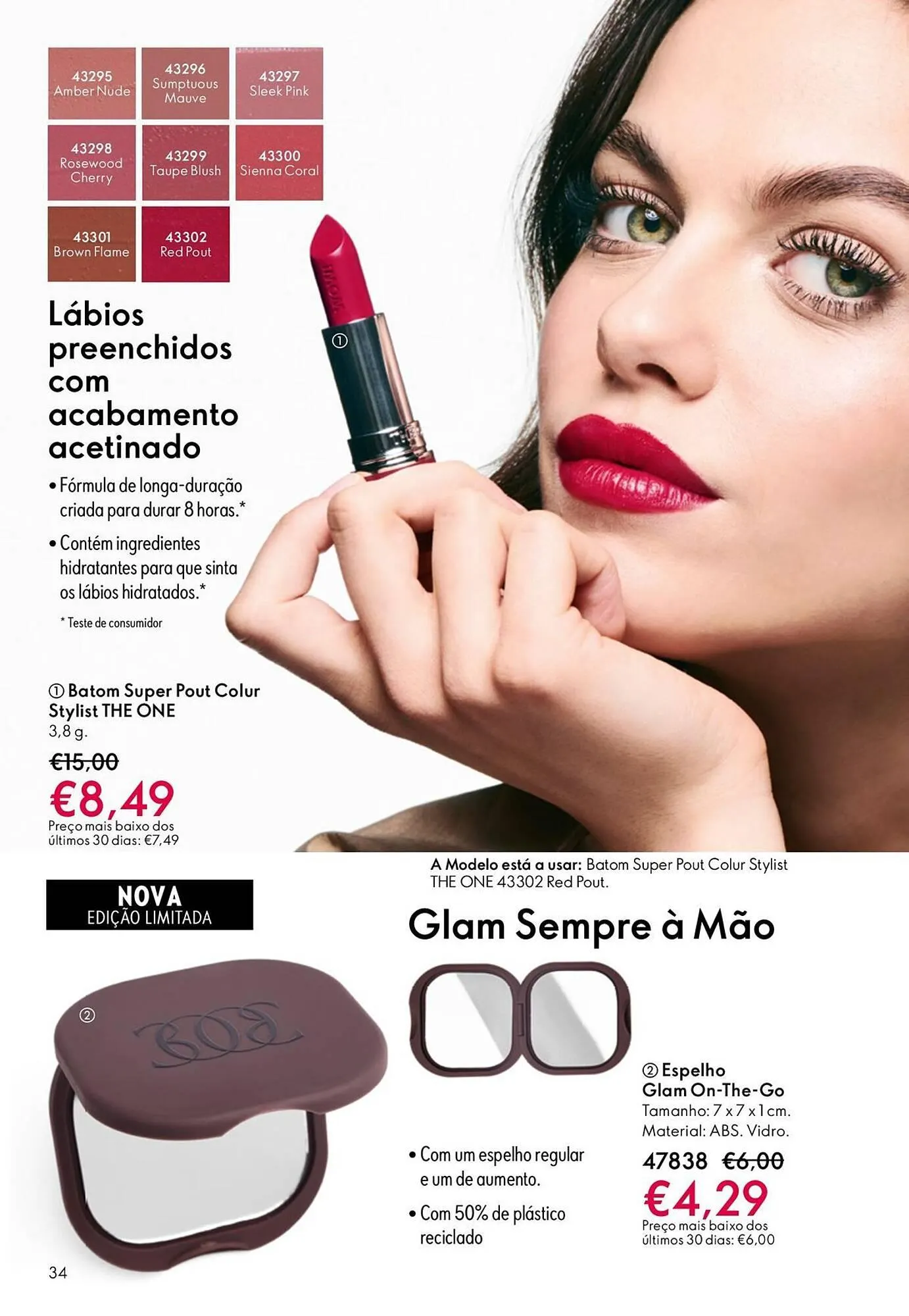 Folheto Catálogo Oriflame de 22 de outubro até 11 de novembro 2025 - Pagina 34