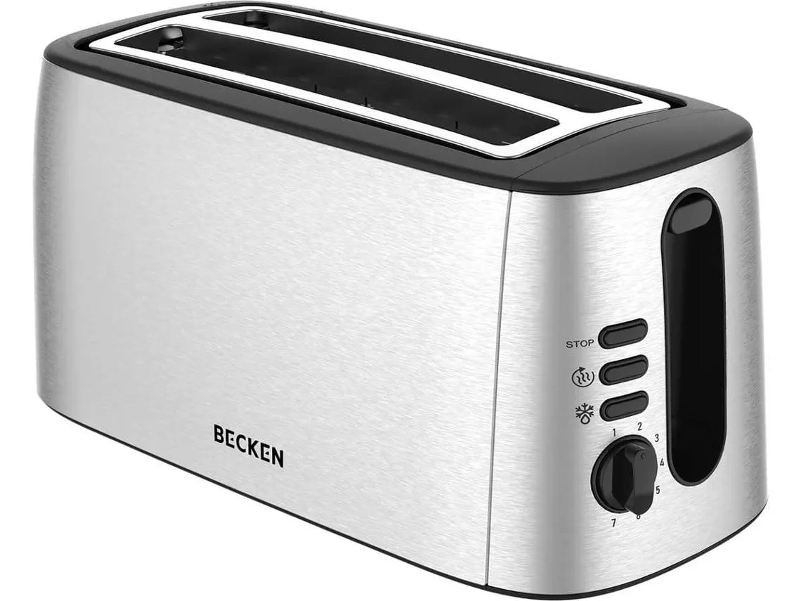 Torradeira 2E XL BECKEN BT8759 (1550 W - Inox)