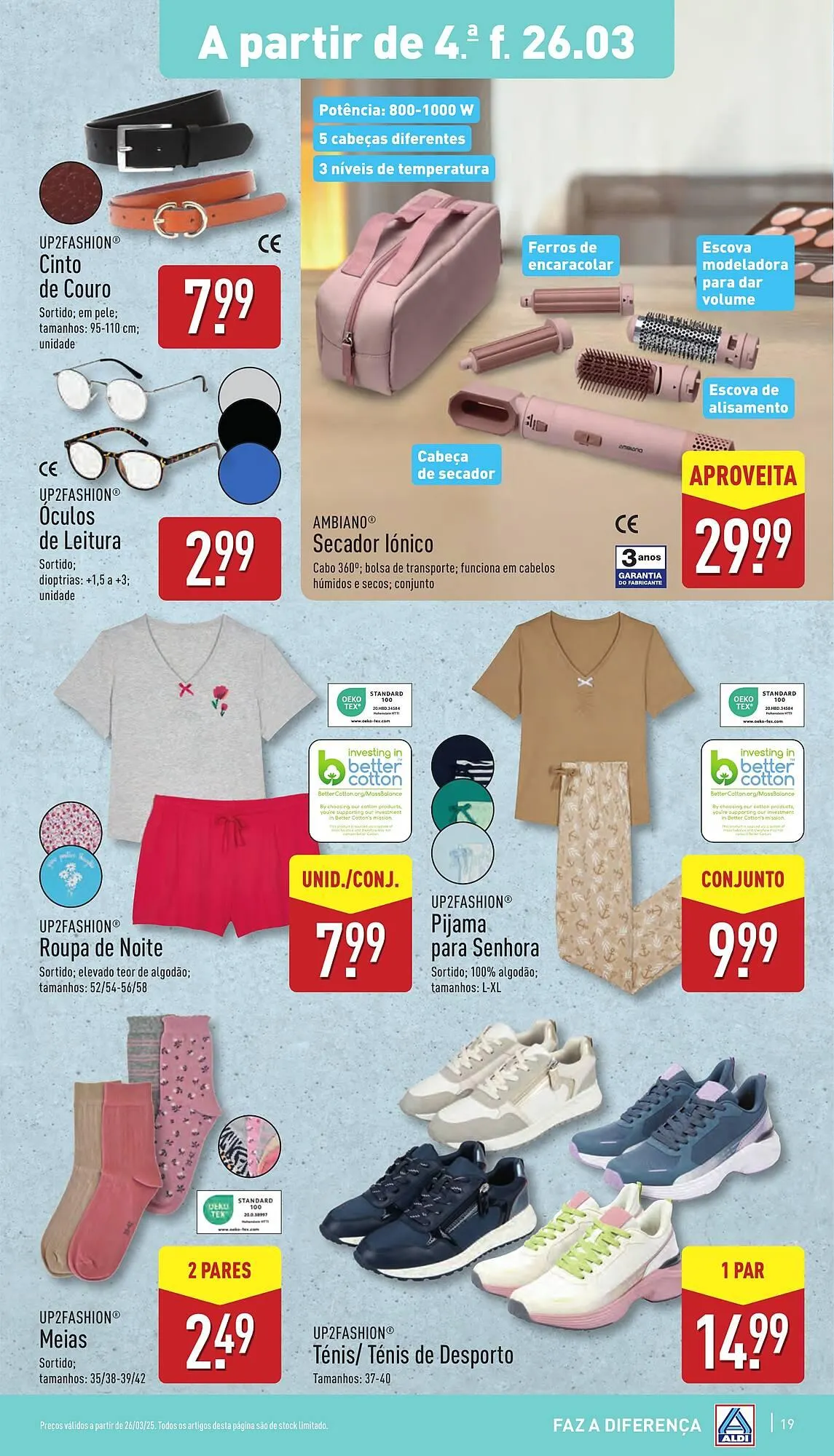 Folheto Folheto ALDI de 26 de março até 1 de abril 2025 - Pagina 19