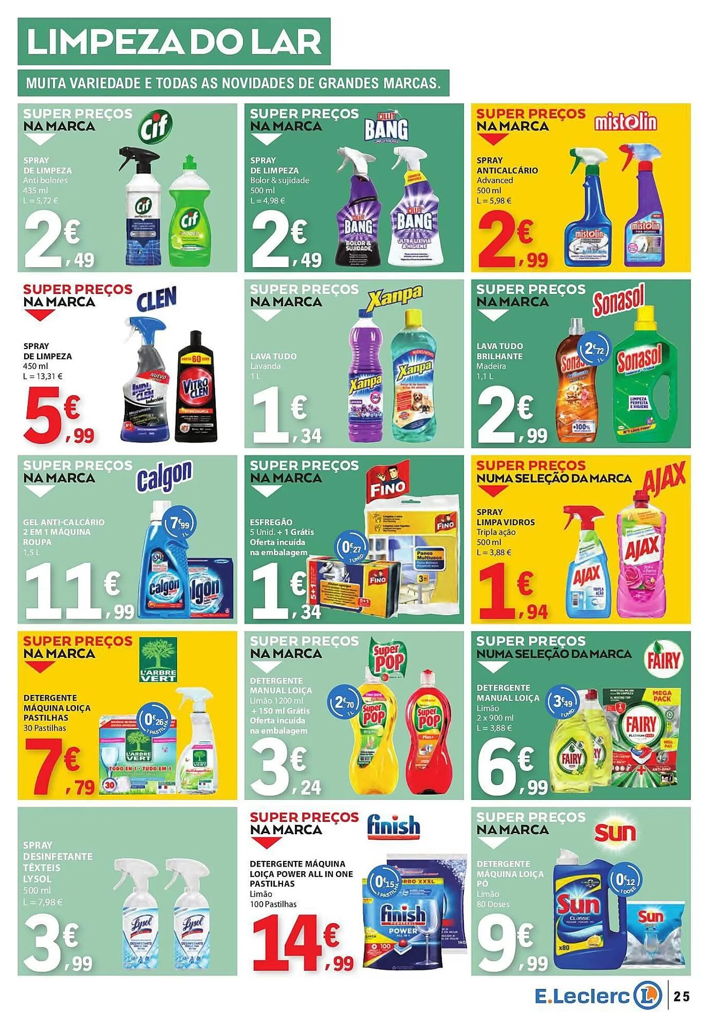 Folheto Folheto E.Leclerc de 3 de julho até 9 de julho 2025 - Pagina 25