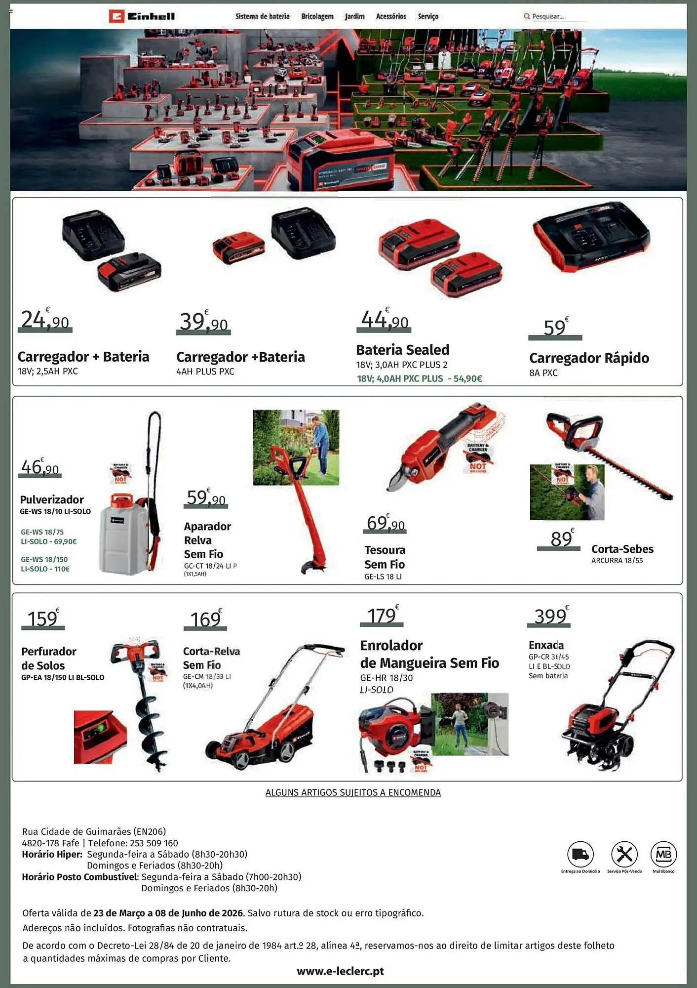 Folheto Folheto E.Leclerc de 23 de março até 9 de junho 2026 - Pagina 40