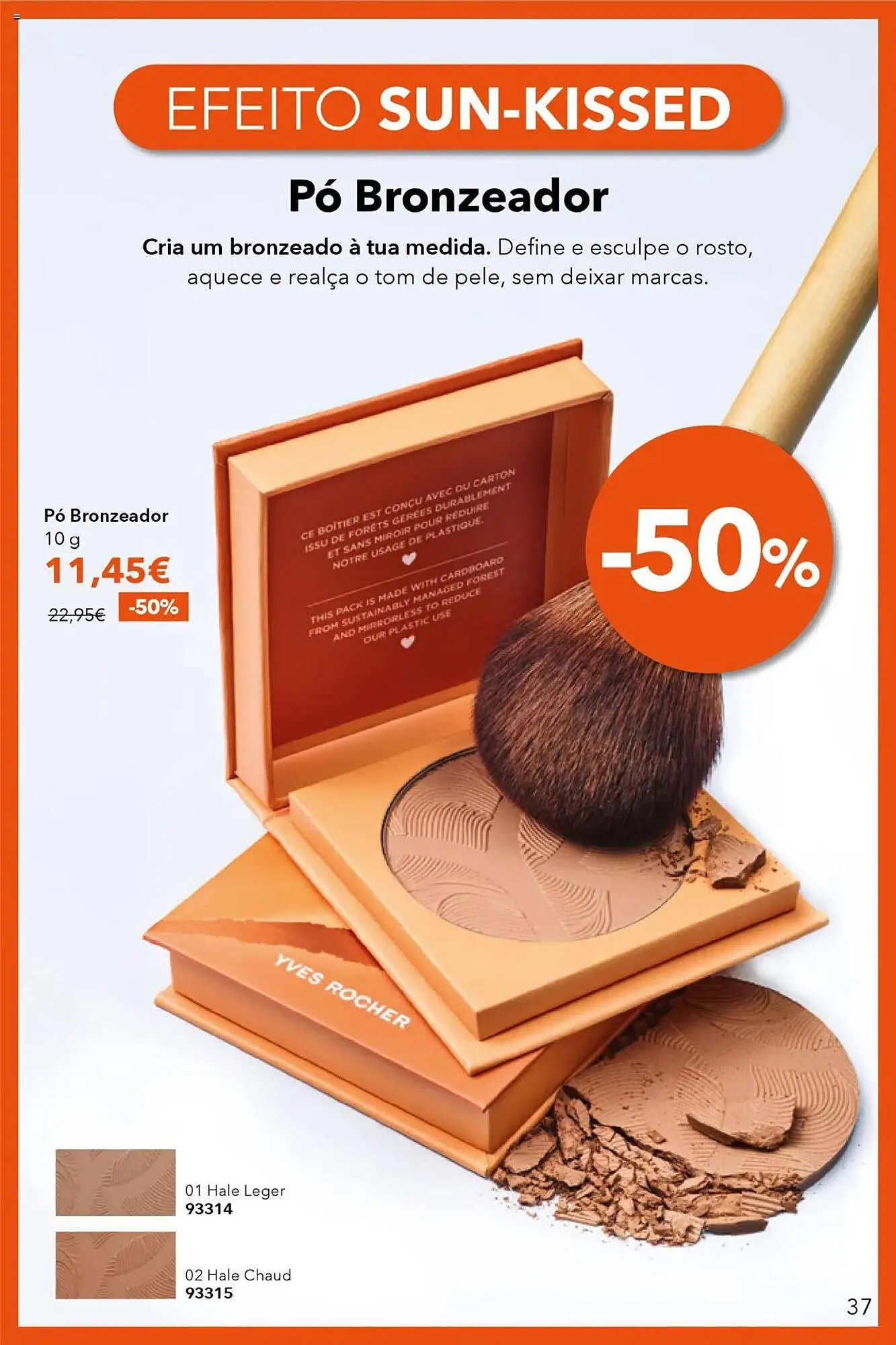 Folheto Folheto Yves Rocher de 3 de julho até 31 de julho 2025 - Pagina 37