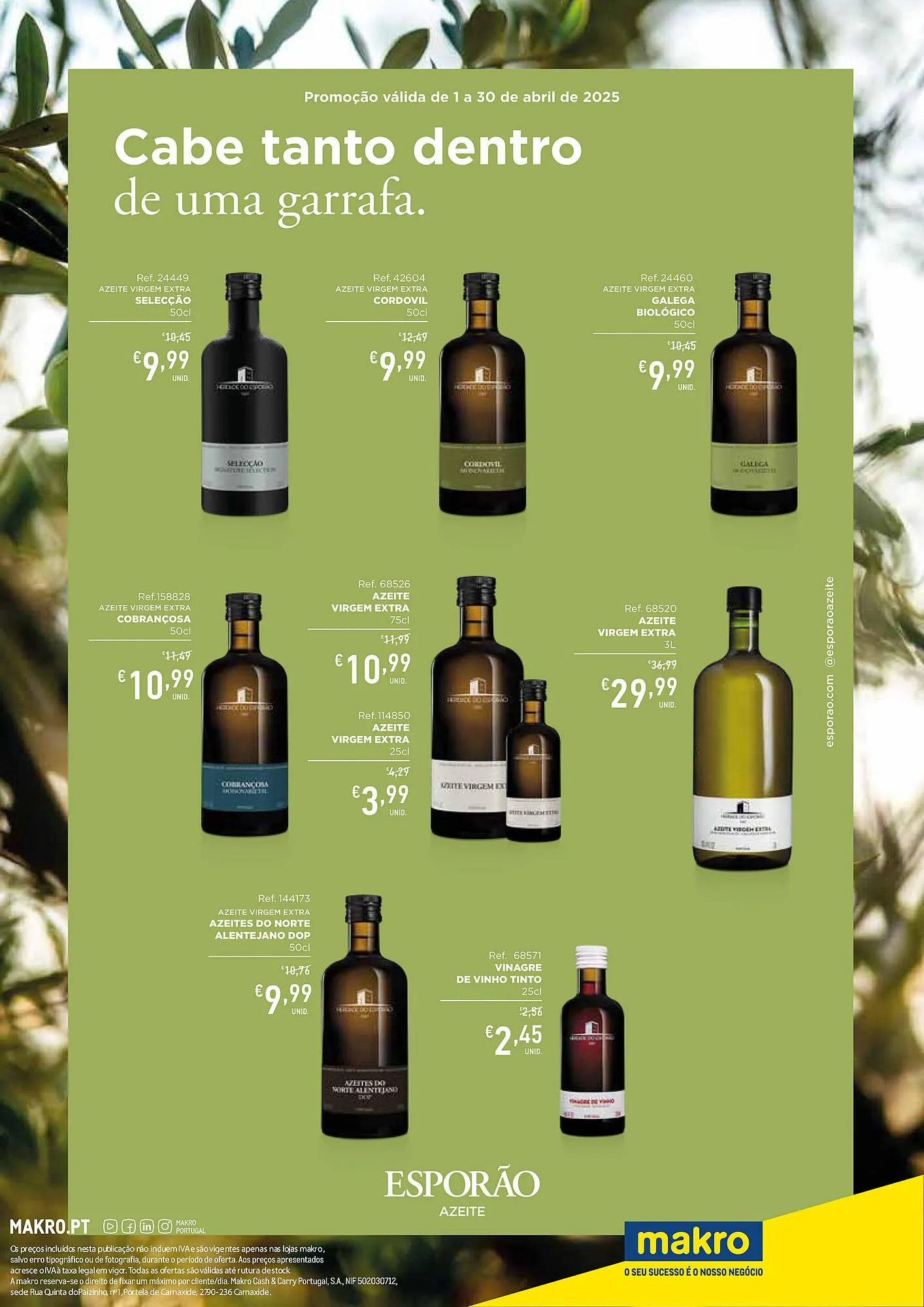 Folheto Folheto Makro de 1 de abril até 30 de abril 2025 - Pagina 1