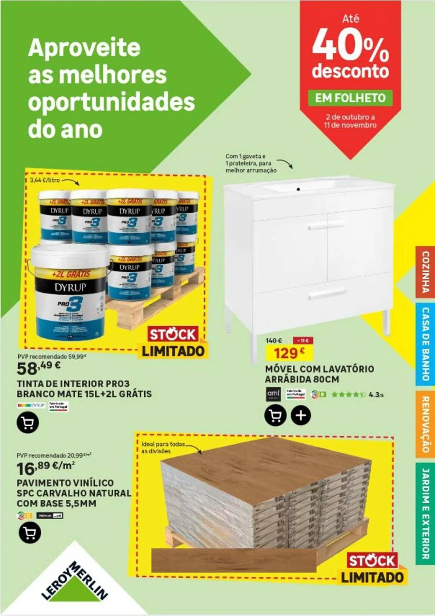 Folheto Leroy Merlin - 1