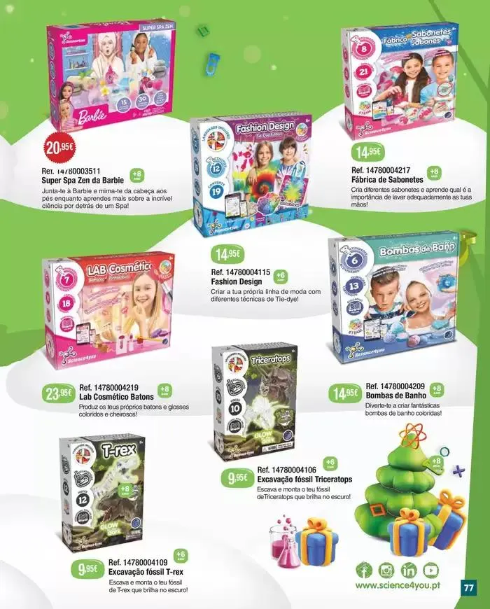 Folheto Catálogo De Brinquedos de 3 de dezembro até 31 de dezembro 2024 - Pagina 77