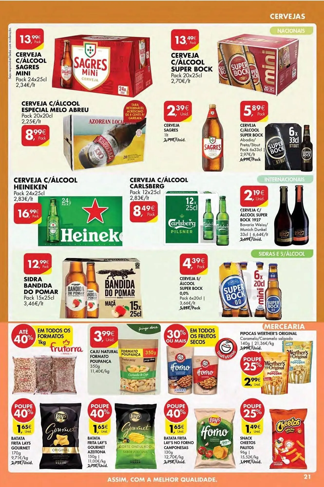 Folheto Folheto Pingo Doce de 13 de março até 19 de março 2025 - Pagina 21