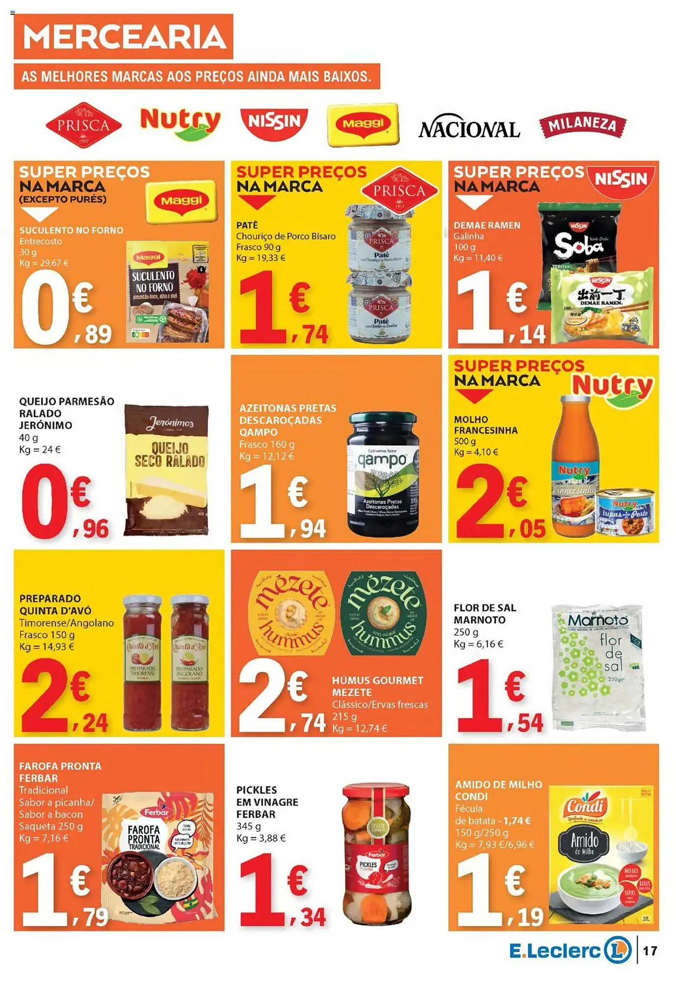 Folheto Folheto E.Leclerc de 10 de abril até 21 de abril 2025 - Pagina 17