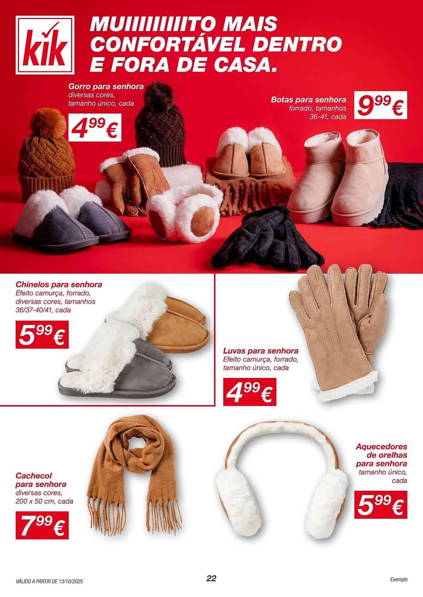 Folheto Folheto kik de 15 de outubro até 14 de novembro 2025 - Pagina 22