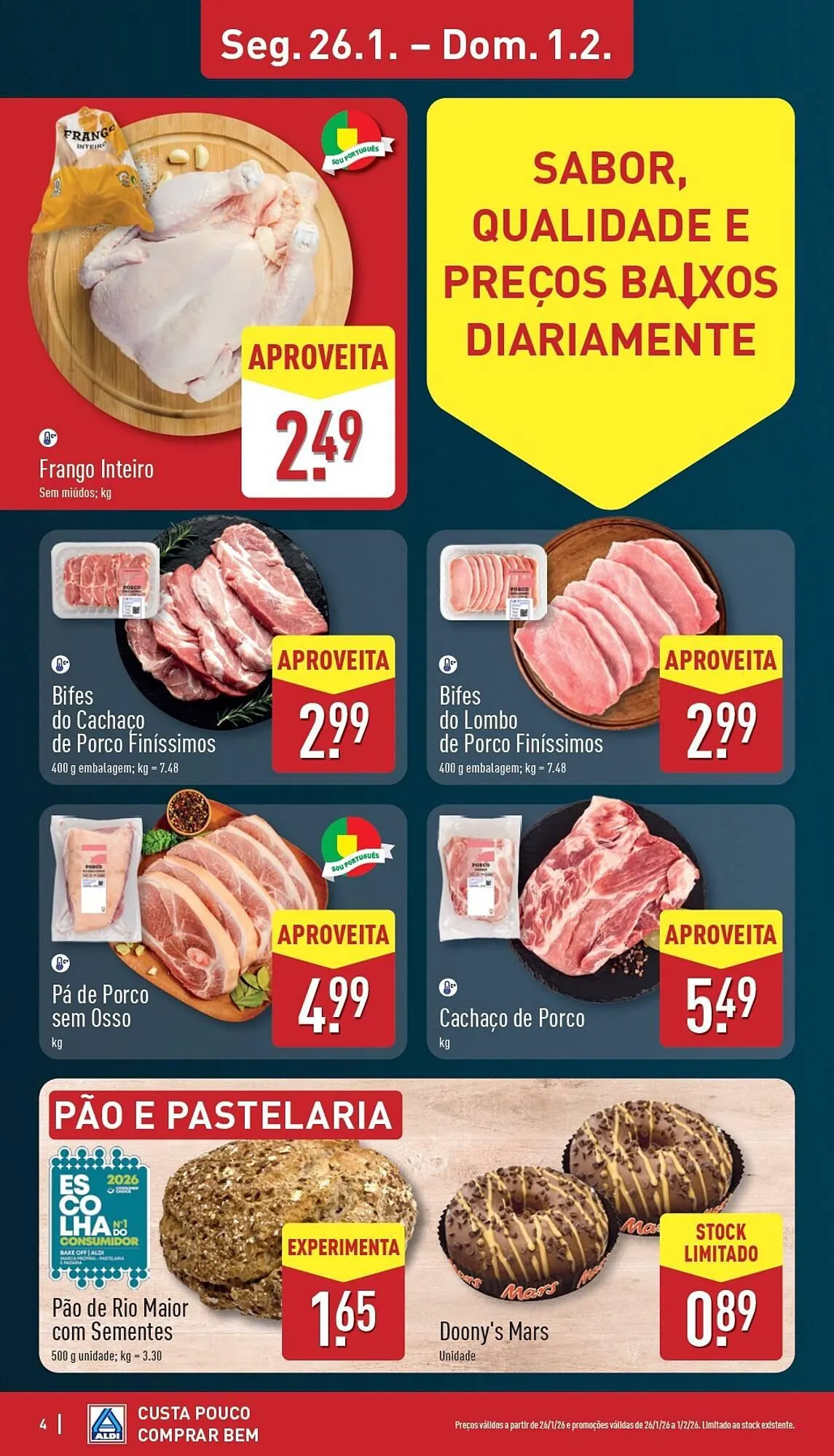 Folheto Folheto ALDI de 26 de janeiro até 1 de fevereiro 2026 - Pagina 4