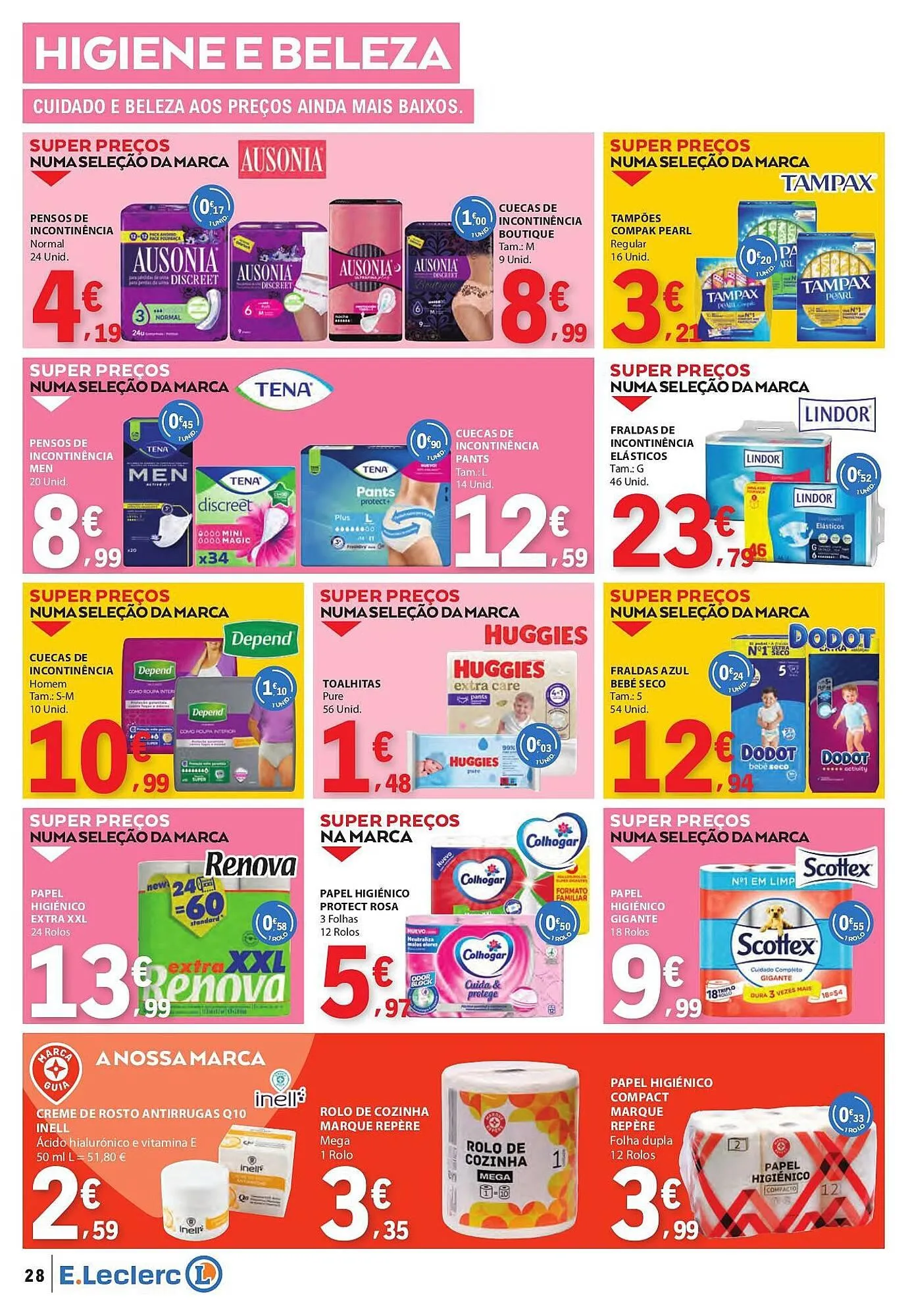 Folheto Folheto E.Leclerc de 29 de janeiro até 4 de fevereiro 2026 - Pagina 28