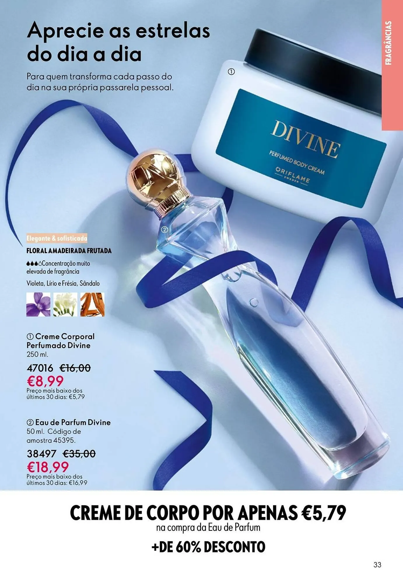 Folheto Catálogo Oriflame de 3 de dezembro até 22 de dezembro 2025 - Pagina 33