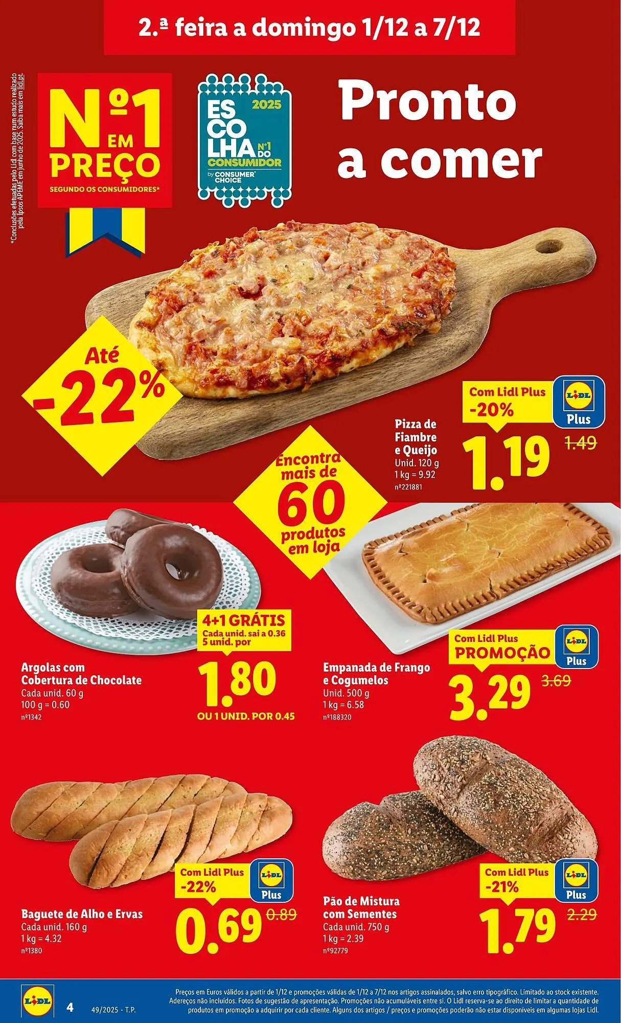 Folheto Folheto Lidl de 1 de dezembro até 7 de dezembro 2025 - Pagina 4