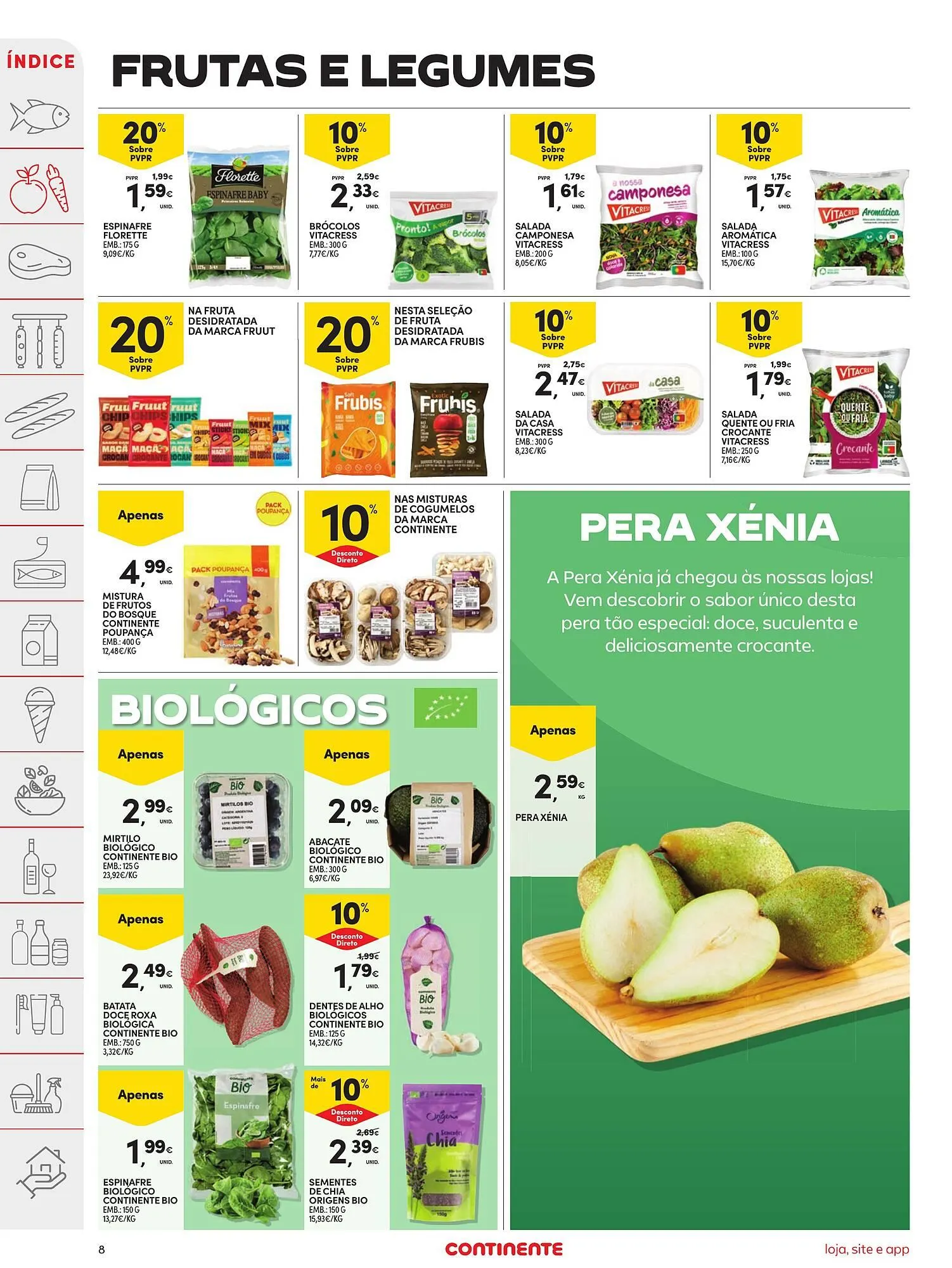 Folheto Folheto Continente de 17 de março até 23 de março 2026 - Pagina 8