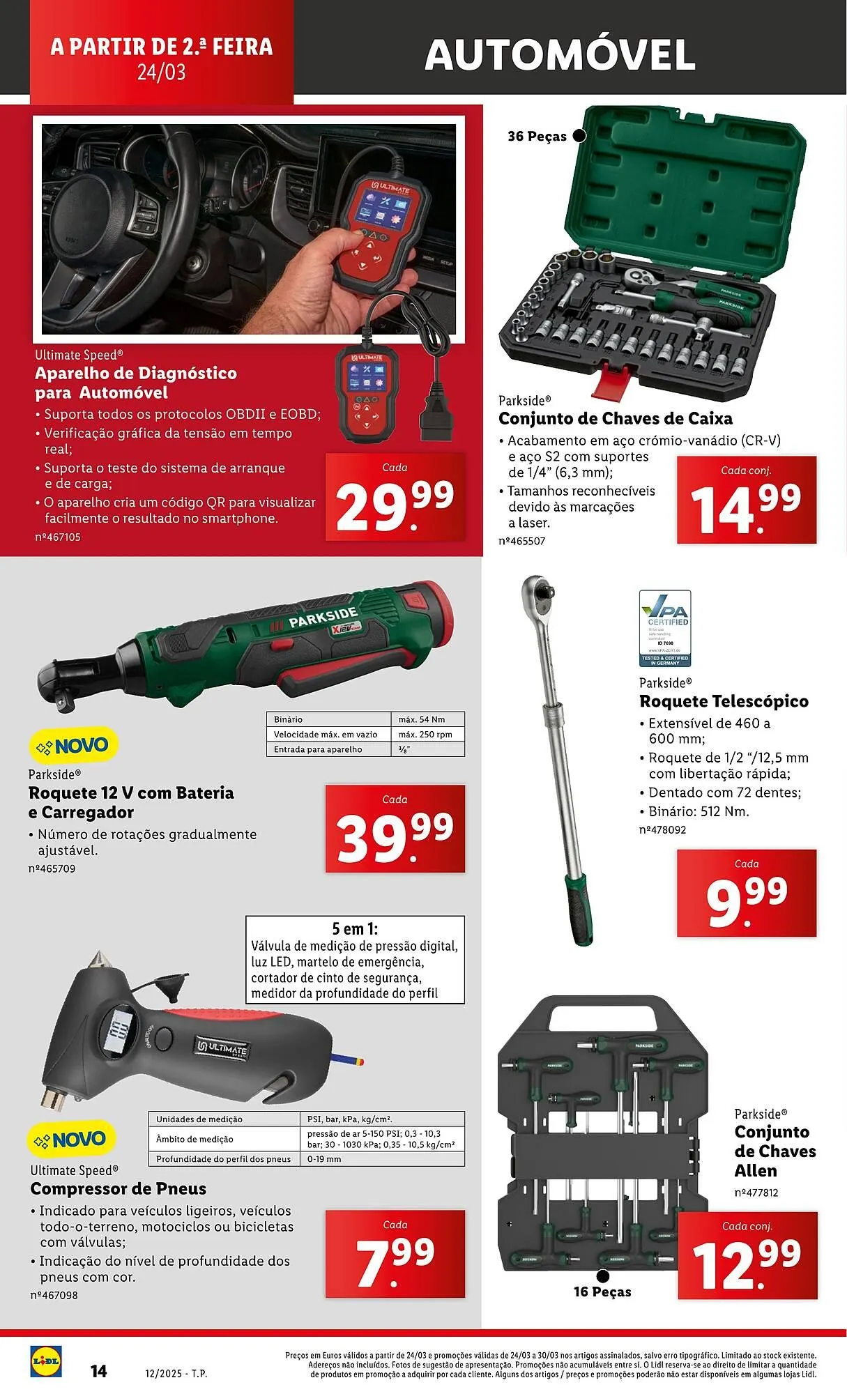 Folheto Folheto Lidl de 20 de março até 26 de março 2025 - Pagina 14