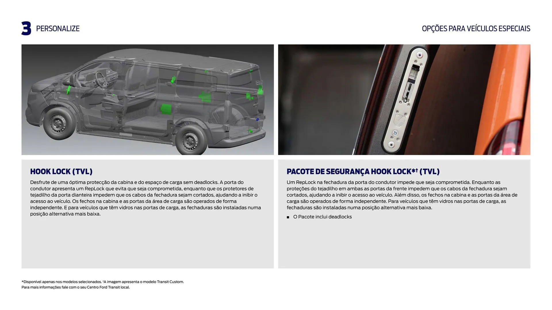 Folheto Folheto Ford TRANSIT CUSTOM de 22 de fevereiro até 22 de fevereiro 2025 - Pagina 32