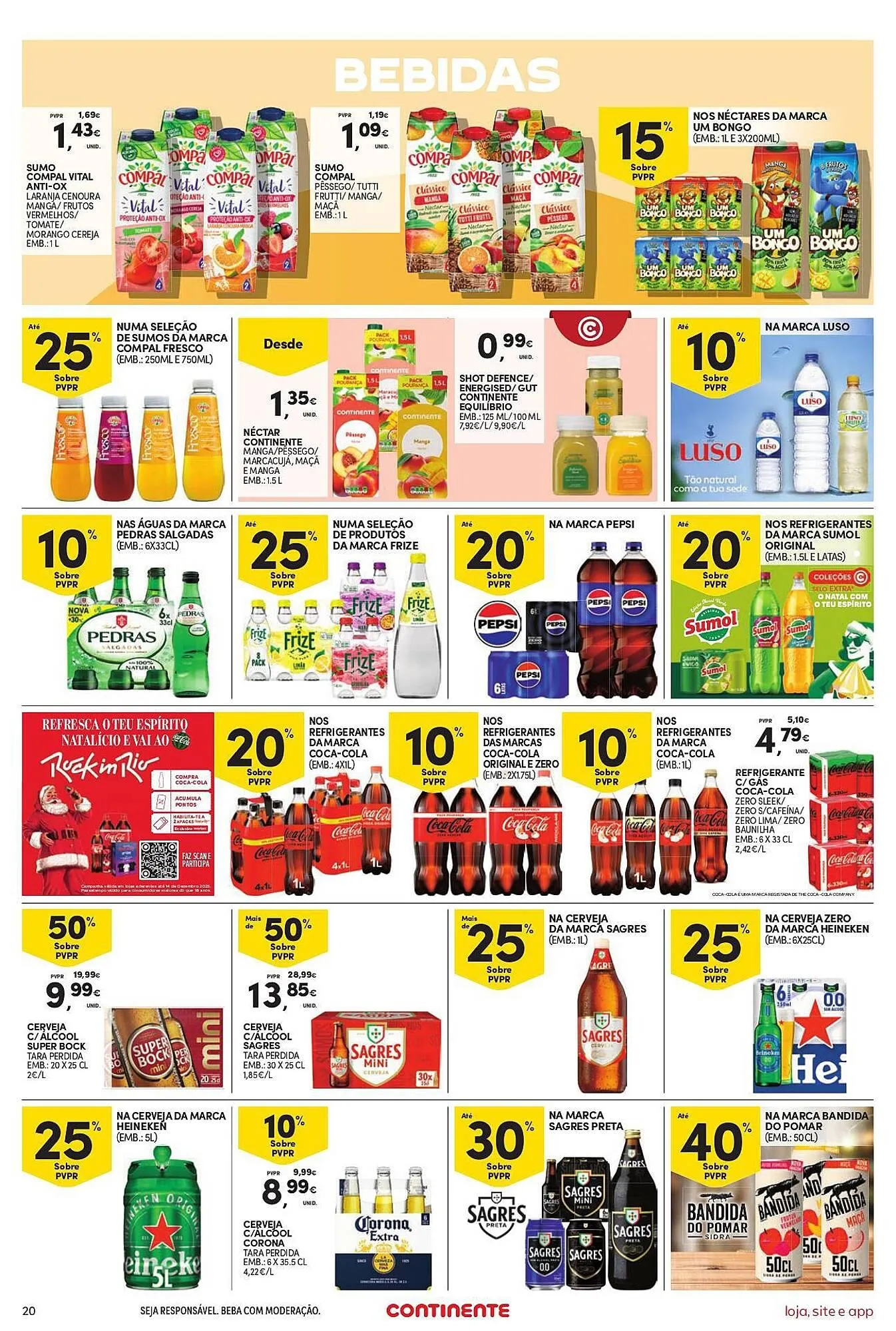 Folheto Folheto Continente de 9 de dezembro até 15 de dezembro 2025 - Pagina 20
