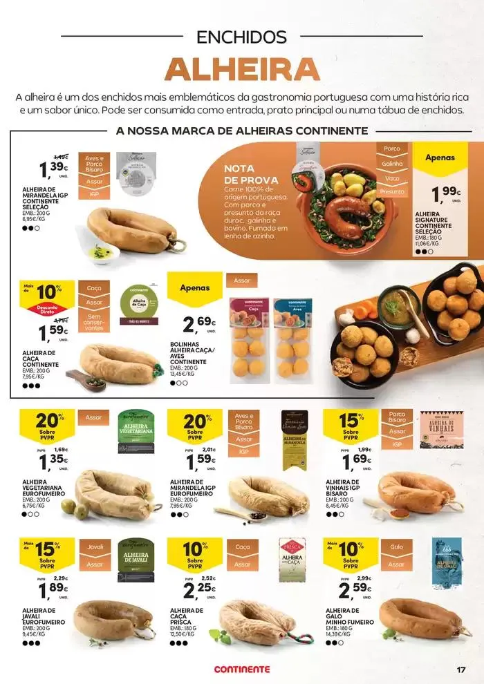 Folheto Queijos, Enchidos e Vinhos de 21 de janeiro até 9 de fevereiro 2025 - Pagina 17