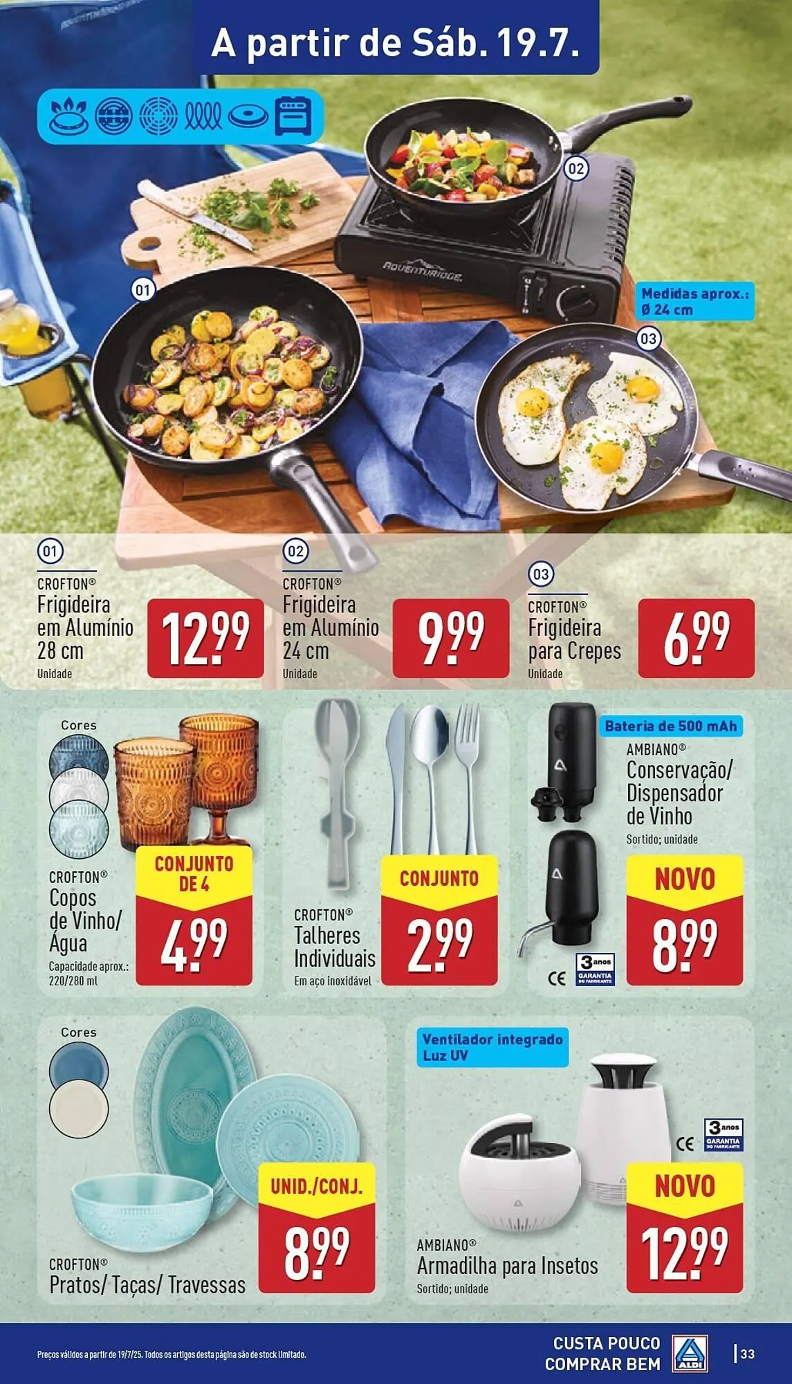 Folheto Folheto ALDI de 14 de julho até 20 de julho 2025 - Pagina 33