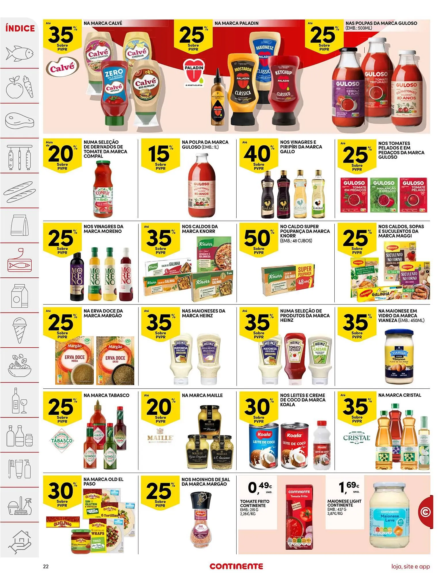 Folheto Folheto Continente de 7 de abril até 13 de abril 2026 - Pagina 22