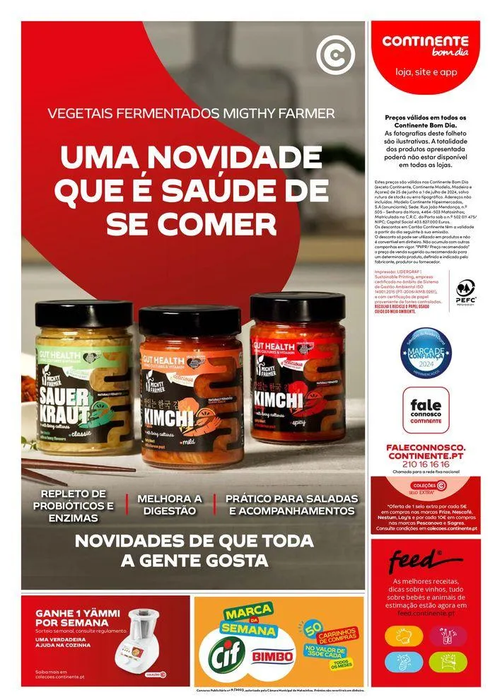 Folheto Folheto Semanal Continente Bom Dia de 26 de junho até 1 de julho 2024 - Pagina 24