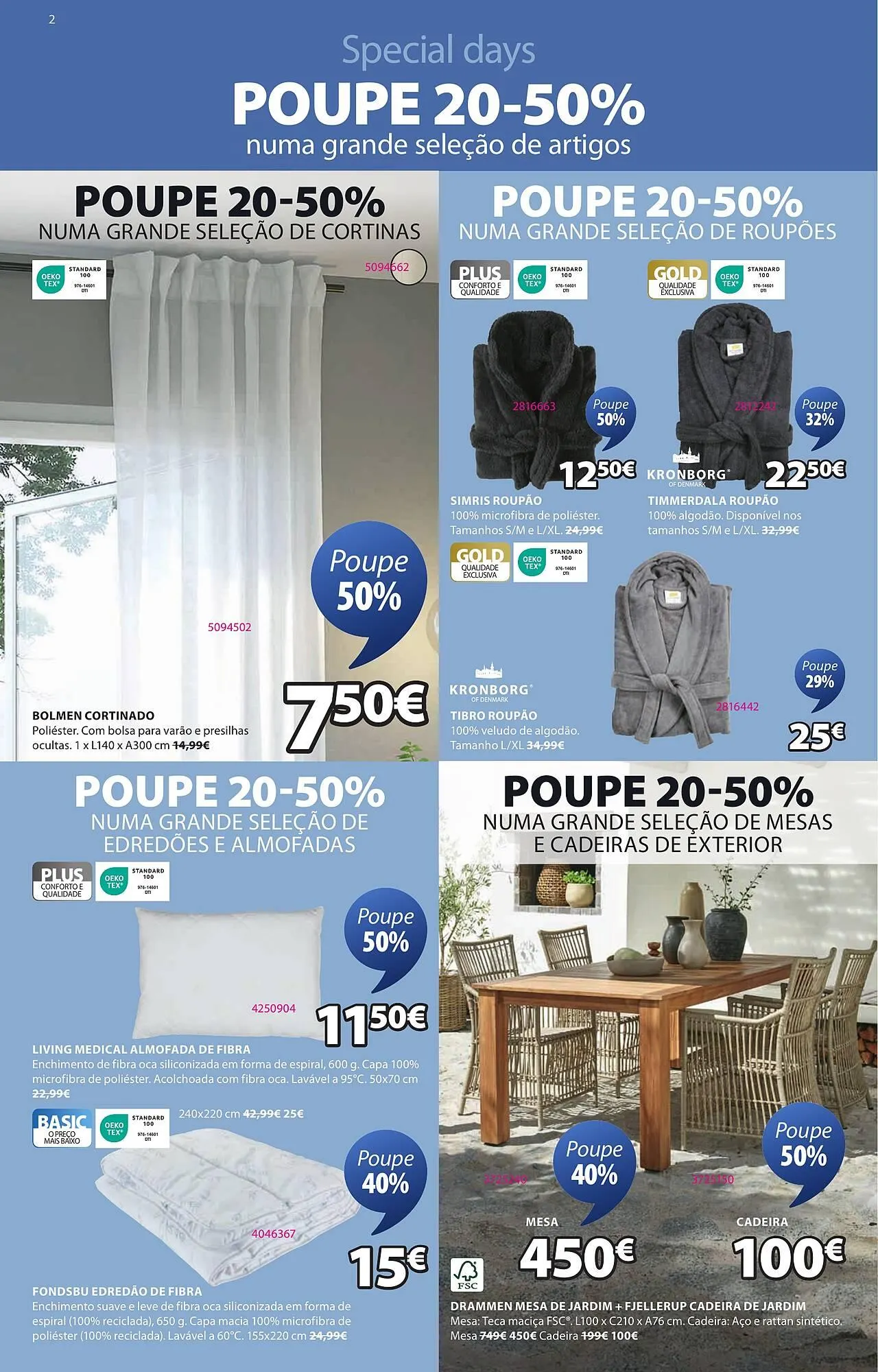 Folheto Folheto JYSK de 12 de junho até 16 de julho 2025 - Pagina 2