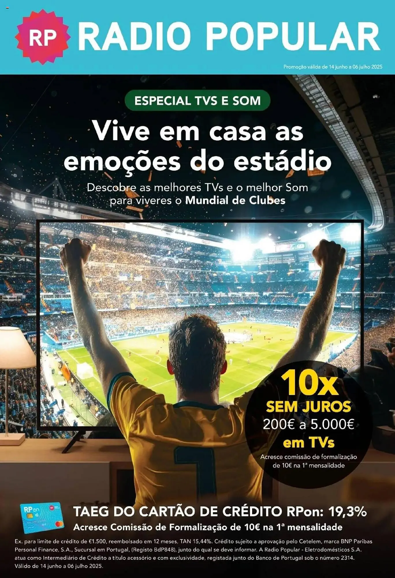 Folheto Folheto Radio Popular de 14 de junho até 7 de julho 2025 - Pagina 1