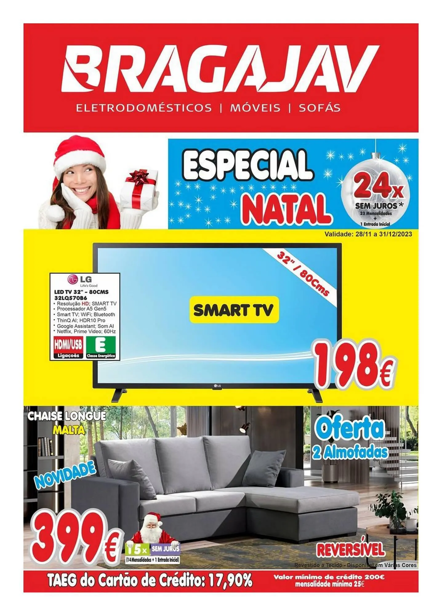 Folheto Folheto BragaJAV de 28 de novembro até 31 de dezembro 2023 - Pagina 1