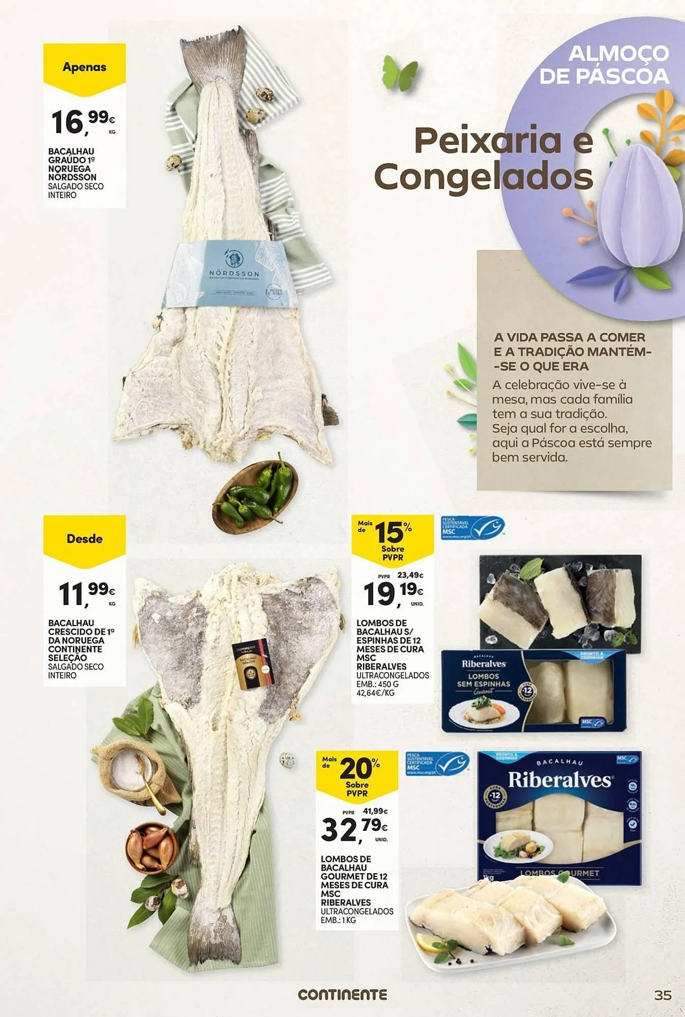 Folheto Folheto Continente de 1 de abril até 20 de abril 2025 - Pagina 35