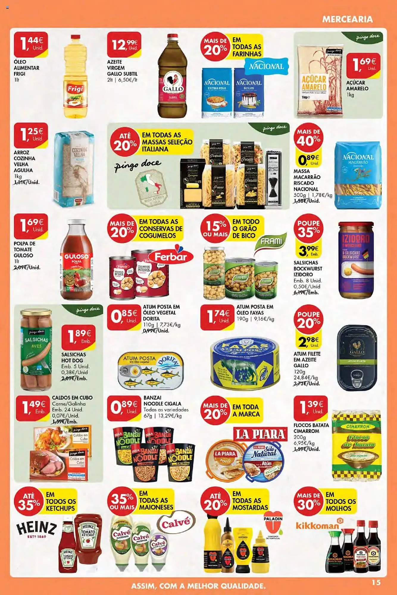 Folheto Folheto Pingo Doce de 27 de março até 2 de abril 2025 - Pagina 15