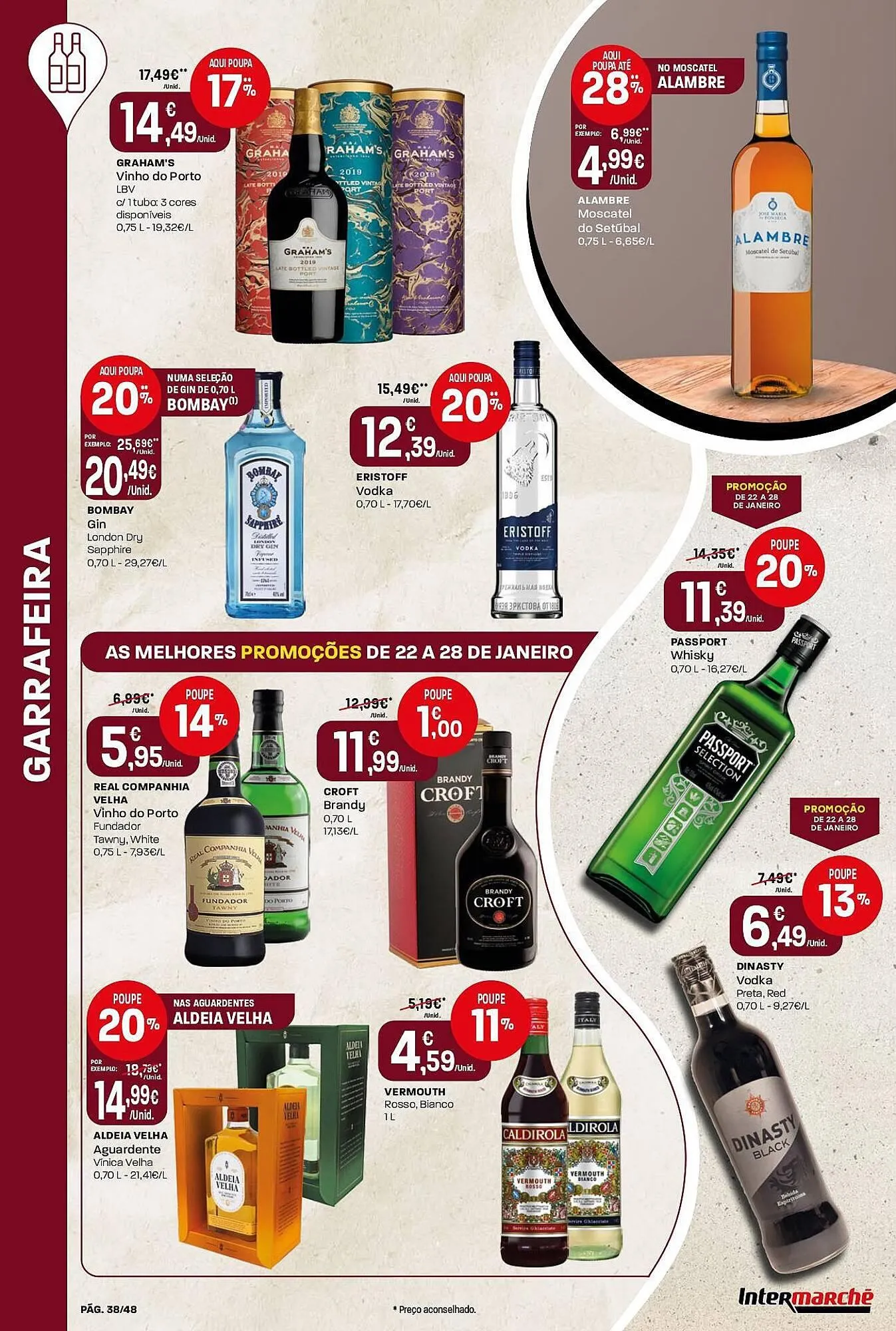 Folheto Folheto Intermarché de 22 de janeiro até 28 de janeiro 2026 - Pagina 38