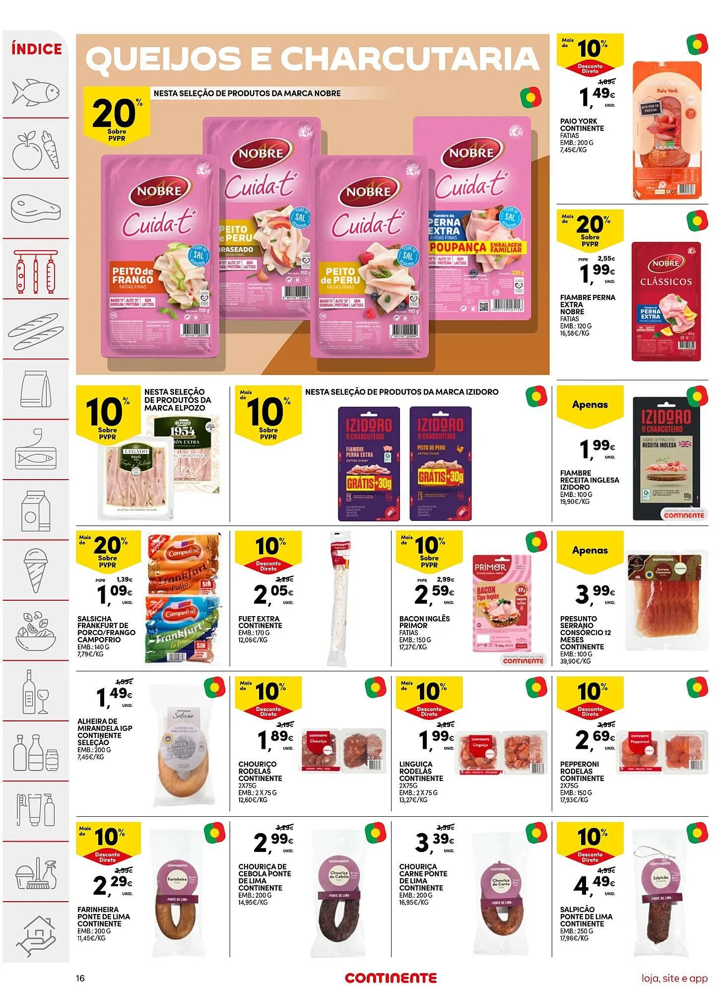 Folheto Folheto Continente de 10 de março até 16 de março 2026 - Pagina 16