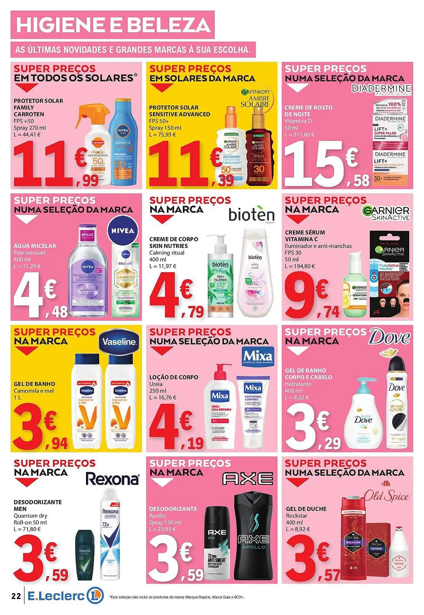 Folheto Folheto E.Leclerc de 3 de julho até 9 de julho 2025 - Pagina 22