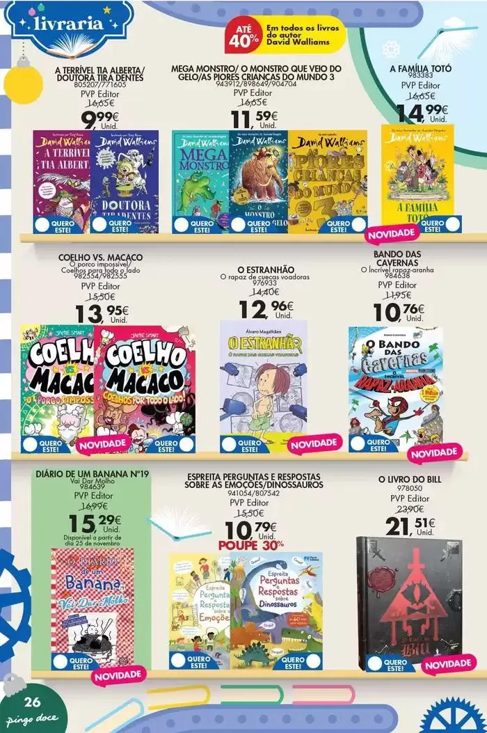 Folheto Descubra ofertas atrativas de 21 de novembro até 6 de dezembro 2024 - Pagina 18