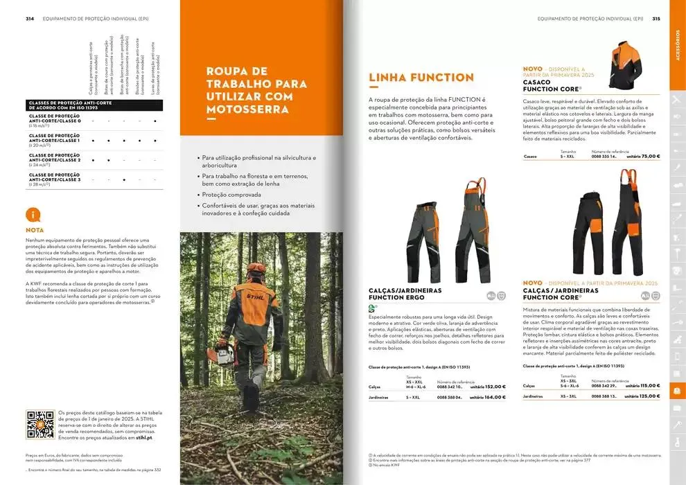Folheto Catálogo STIHL 2025 de 29 de janeiro até 31 de dezembro 2025 - Pagina 158