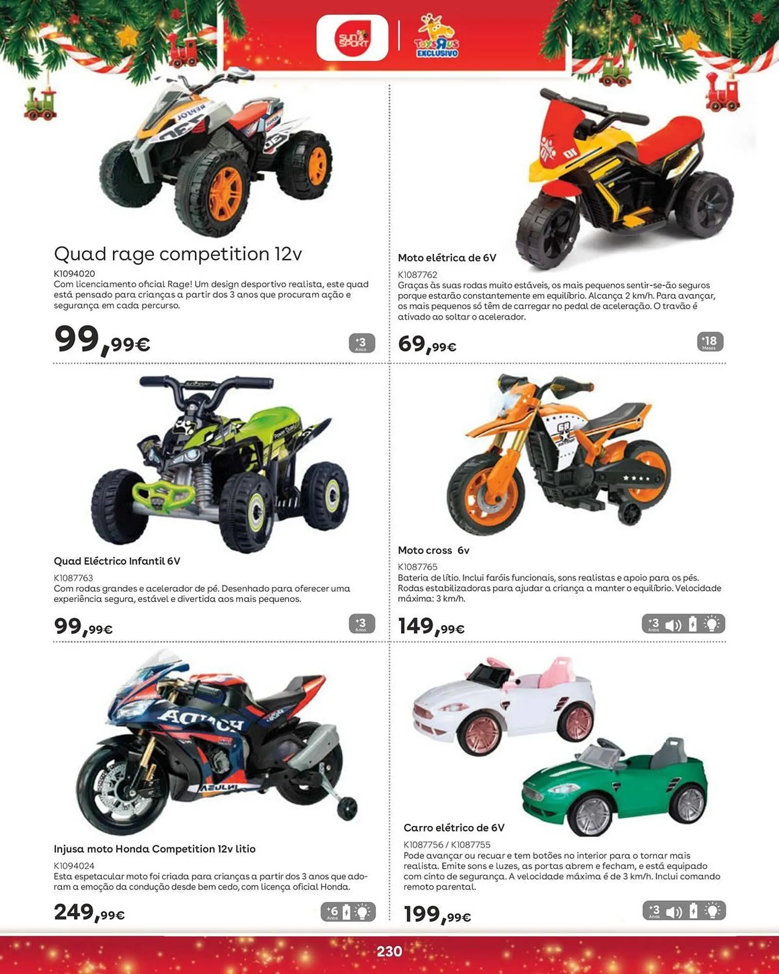 Folheto Catálogo Toys R Us de 5 de novembro até 5 de janeiro 2026 - Pagina 230