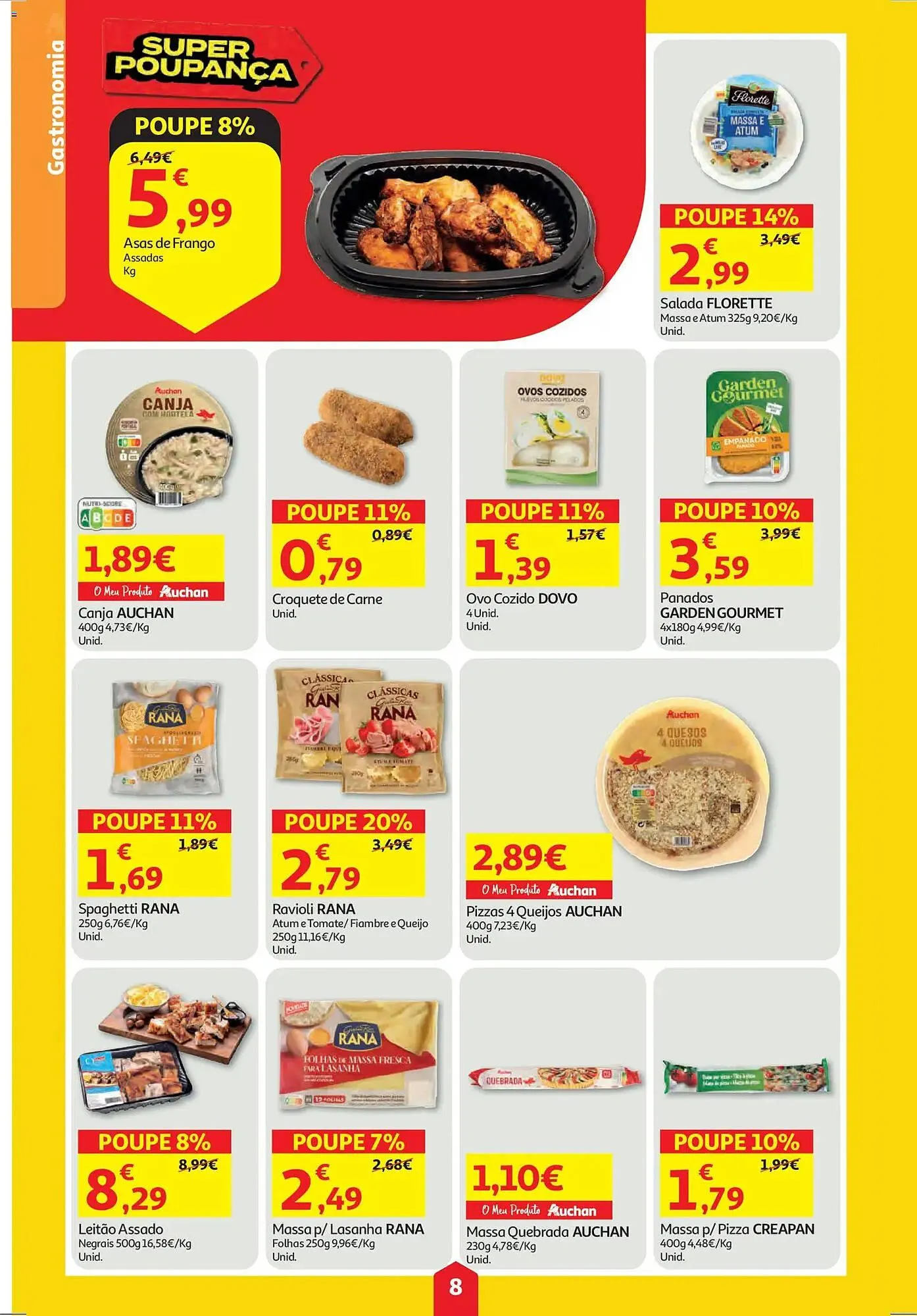 Folheto Folheto Auchan de 19 de fevereiro até 26 de fevereiro 2026 - Pagina 8