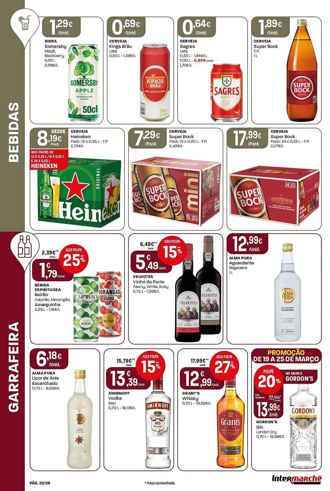 Folheto Folheto Intermarché de 19 de março até 25 de março 2026 - Pagina 22