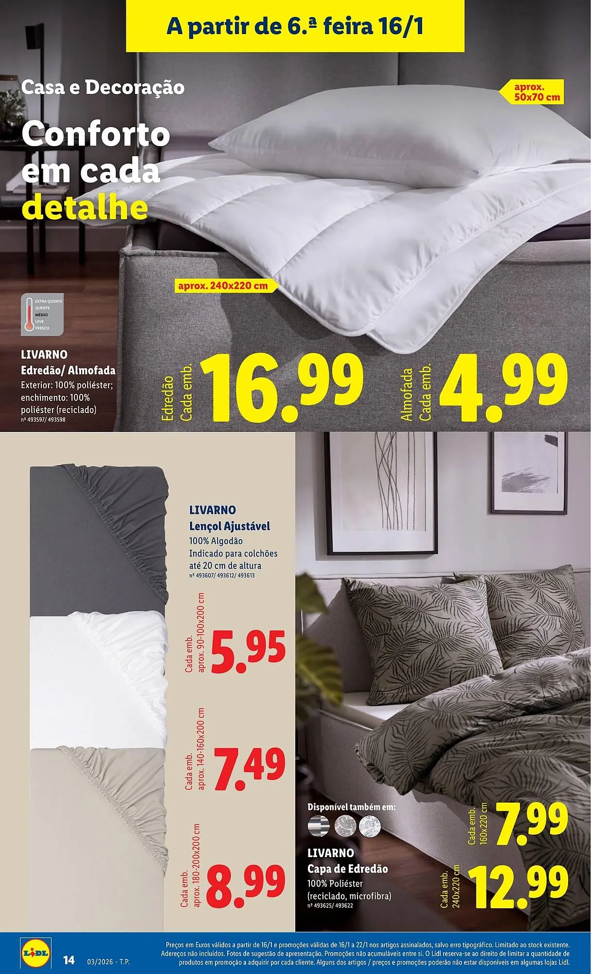 Folheto Folheto Lidl de 12 de janeiro até 18 de janeiro 2026 - Pagina 14
