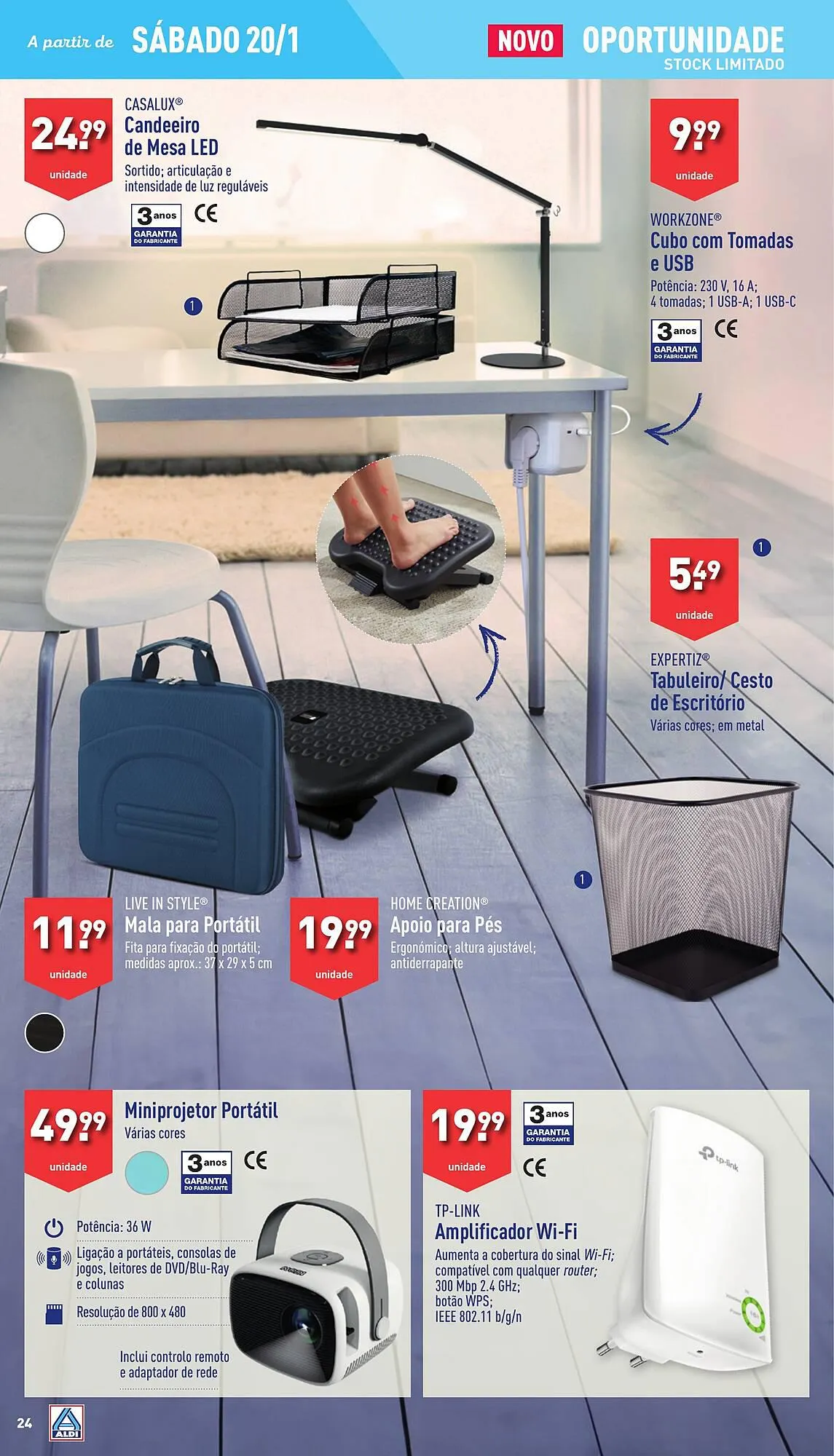 Folheto Folheto ALDI de 17 de janeiro até 23 de janeiro 2024 - Pagina 24