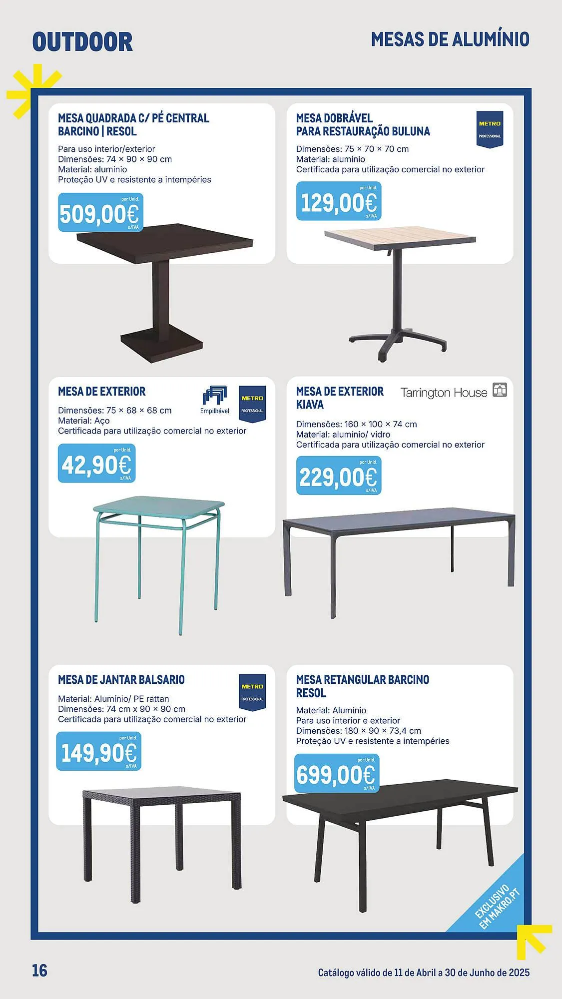Folheto Folheto Makro de 11 de abril até 30 de junho 2025 - Pagina 16