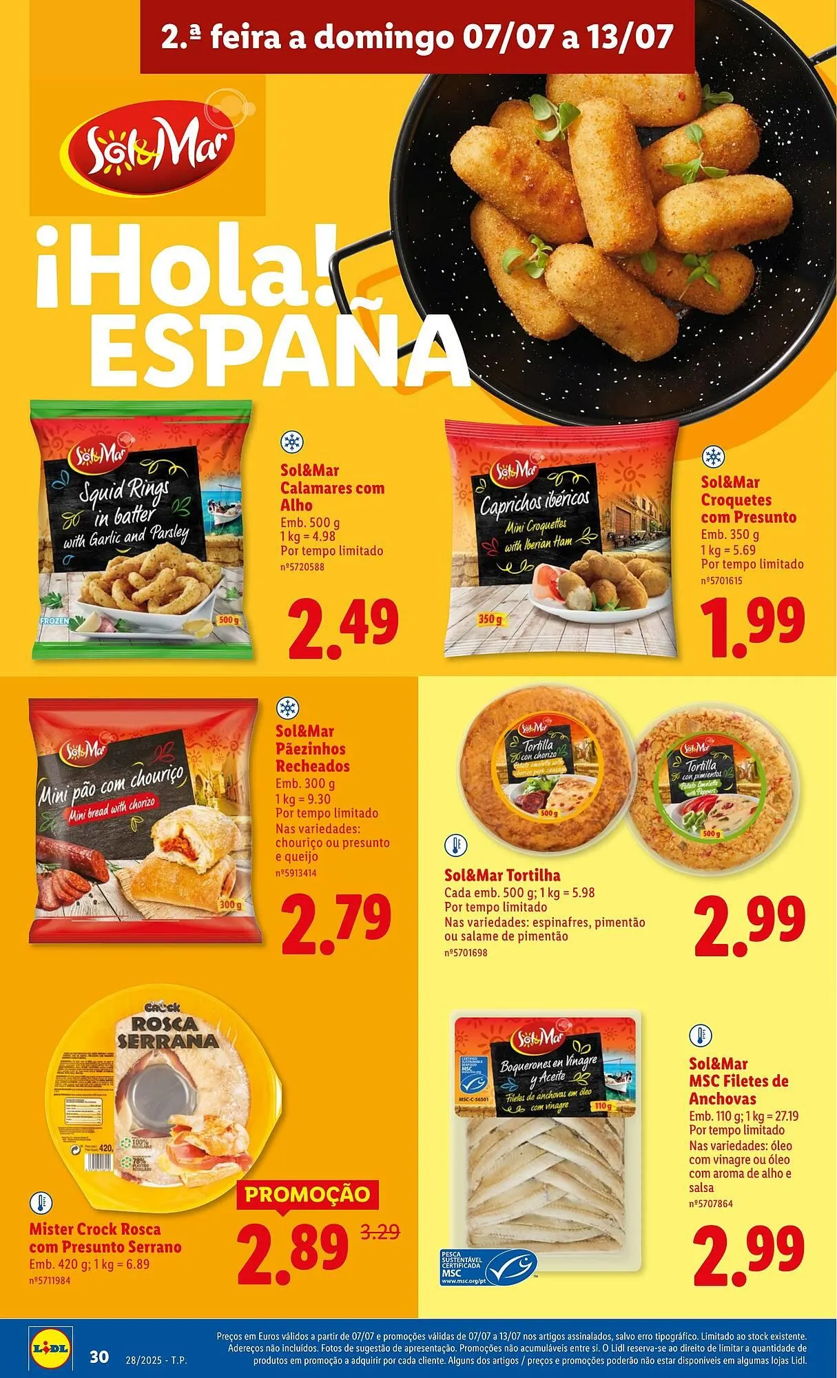 Folheto Folheto Lidl de 7 de julho até 13 de julho 2025 - Pagina 30