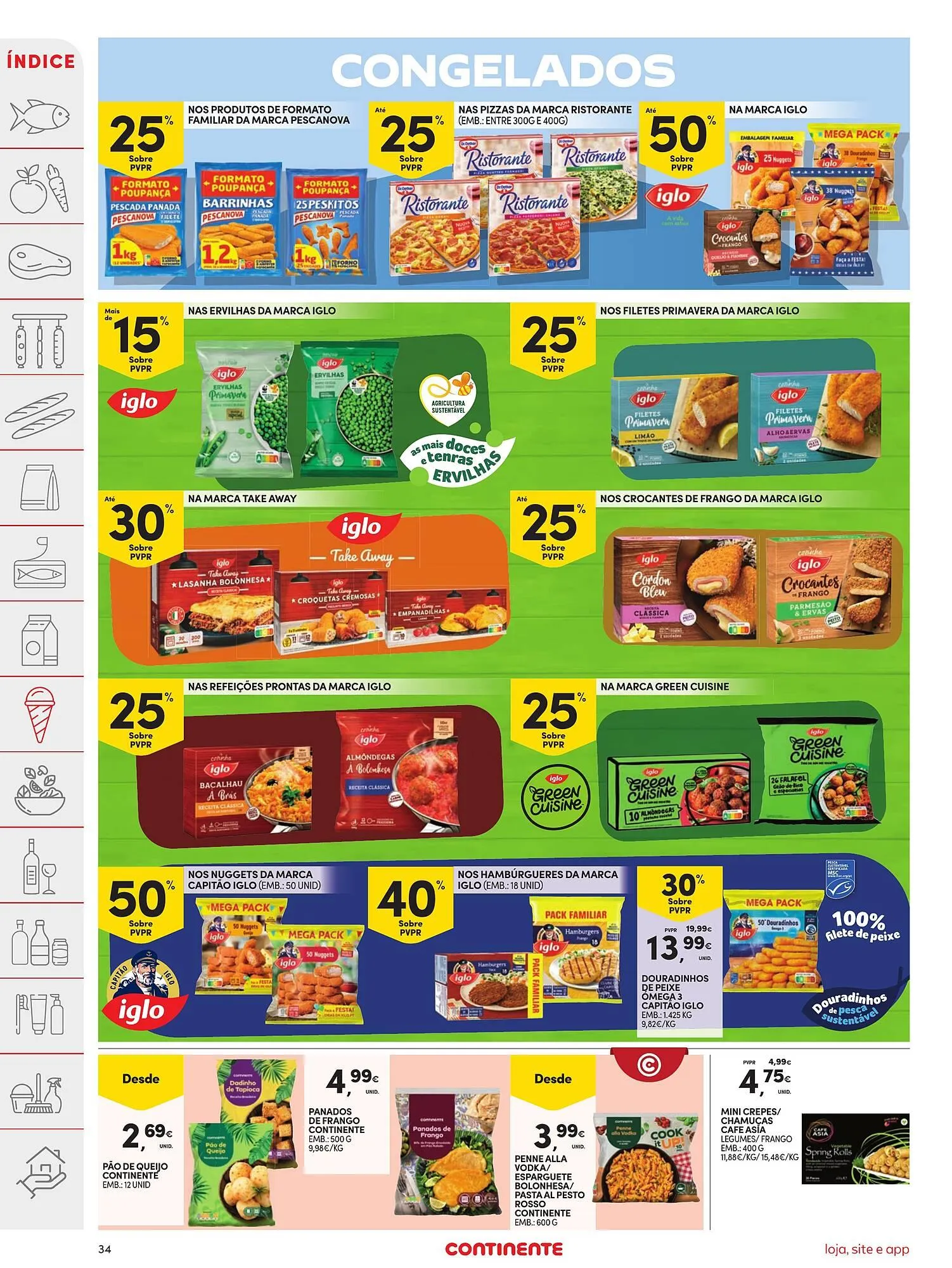Folheto Folheto Continente de 3 de fevereiro até 9 de fevereiro 2026 - Pagina 34