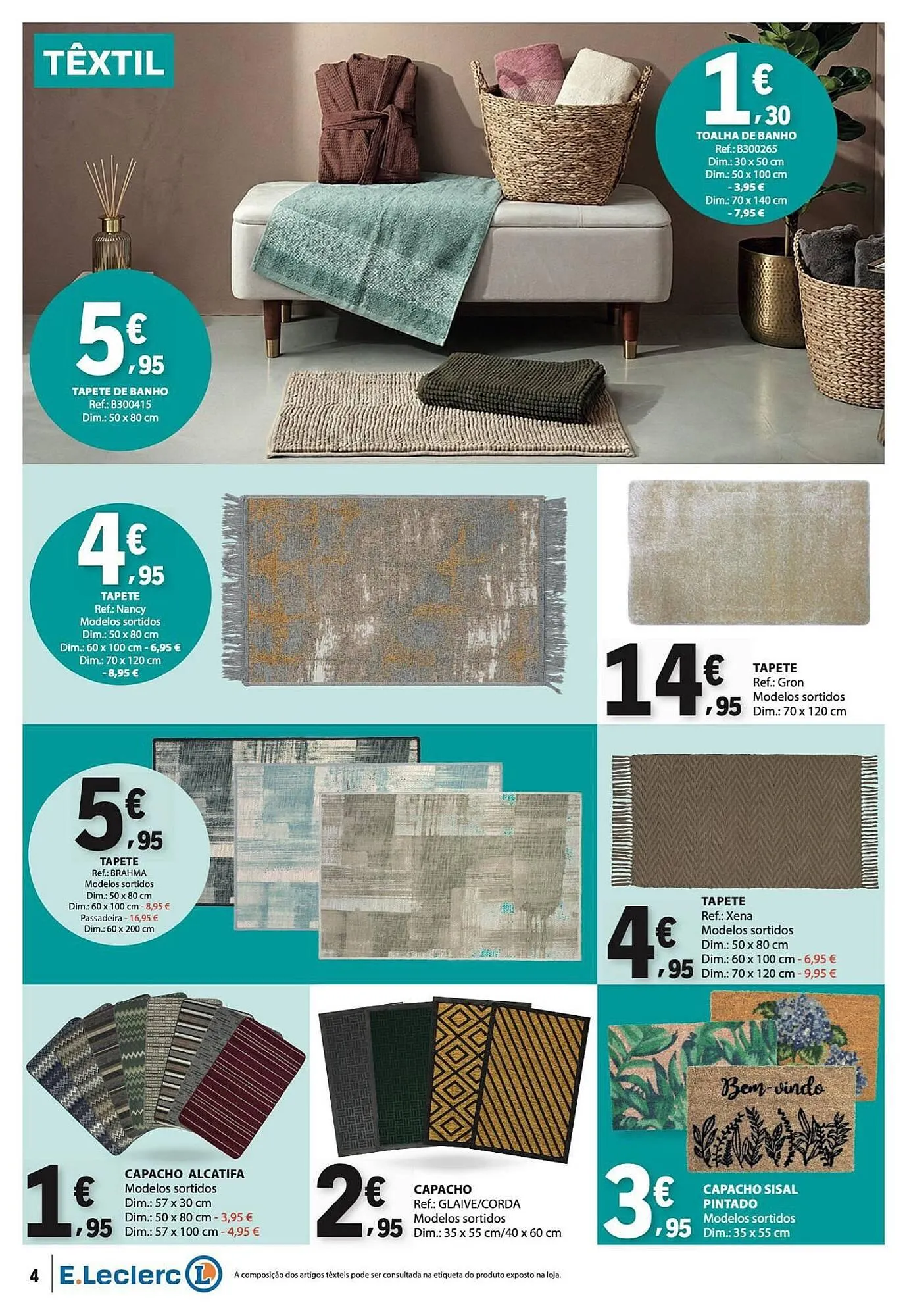 Folheto Folheto E.Leclerc de 26 de março até 8 de abril 2026 - Pagina 4