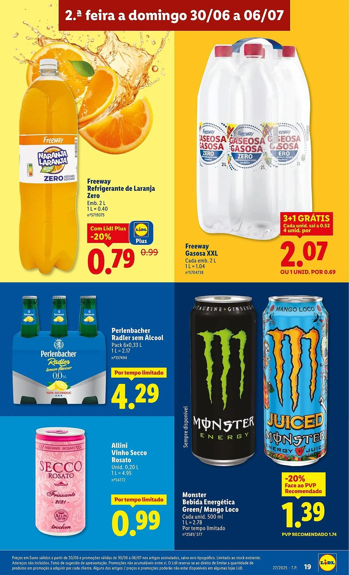 Folheto Folheto Lidl de 30 de junho até 7 de julho 2025 - Pagina 19