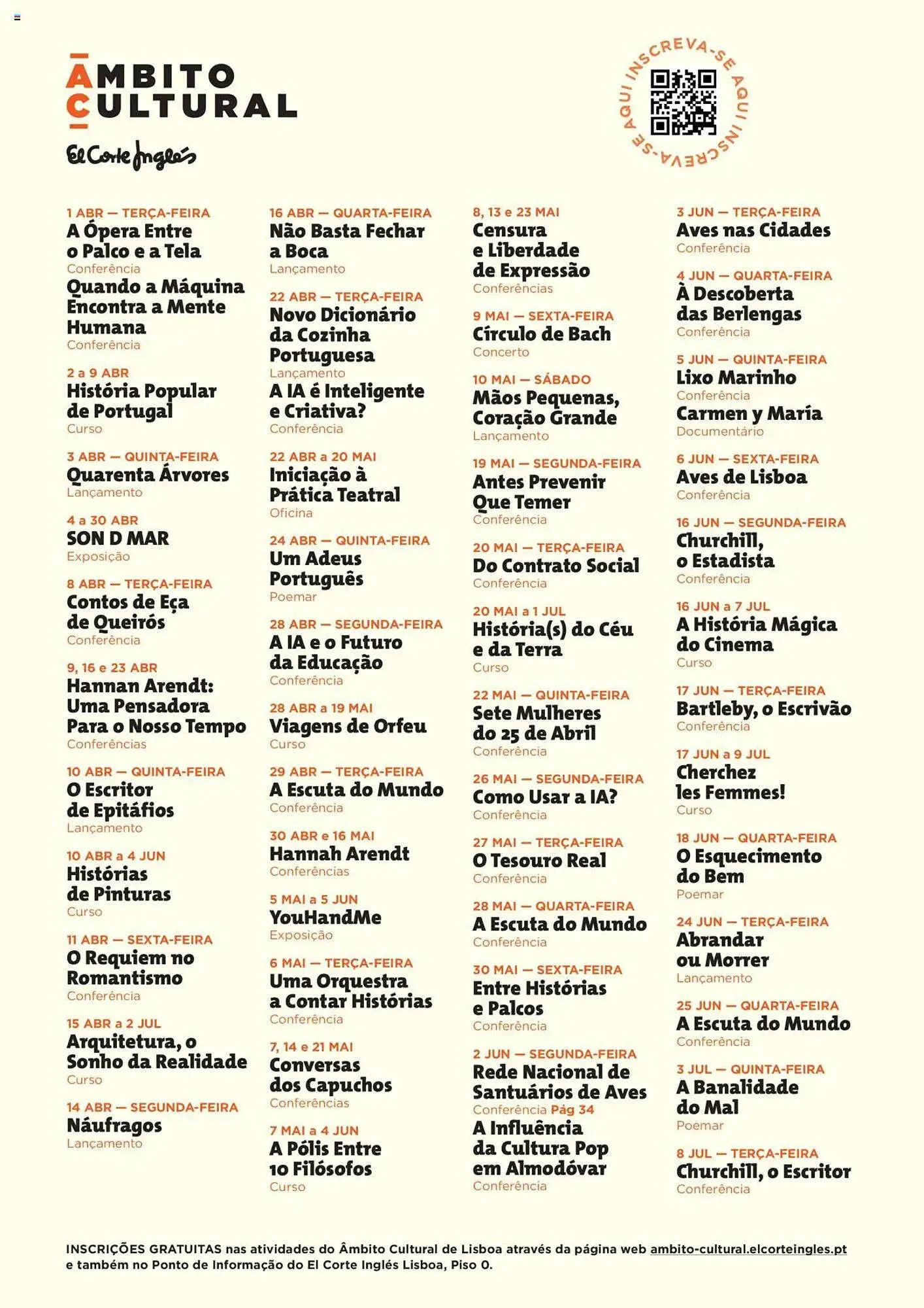 Folheto Folheto El Corte Inglés de 1 de abril até 31 de julho 2025 - Pagina 2