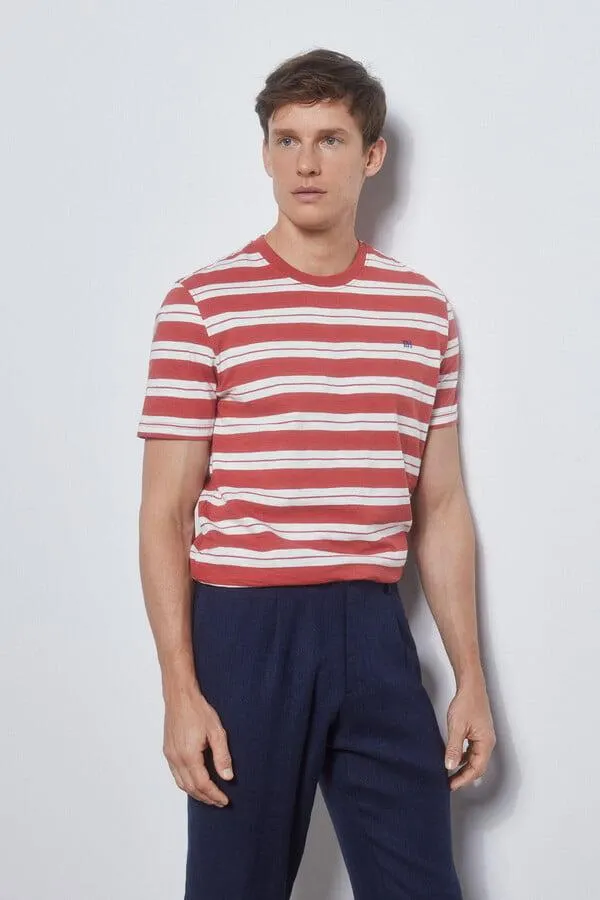 Camiseta de rayas slub