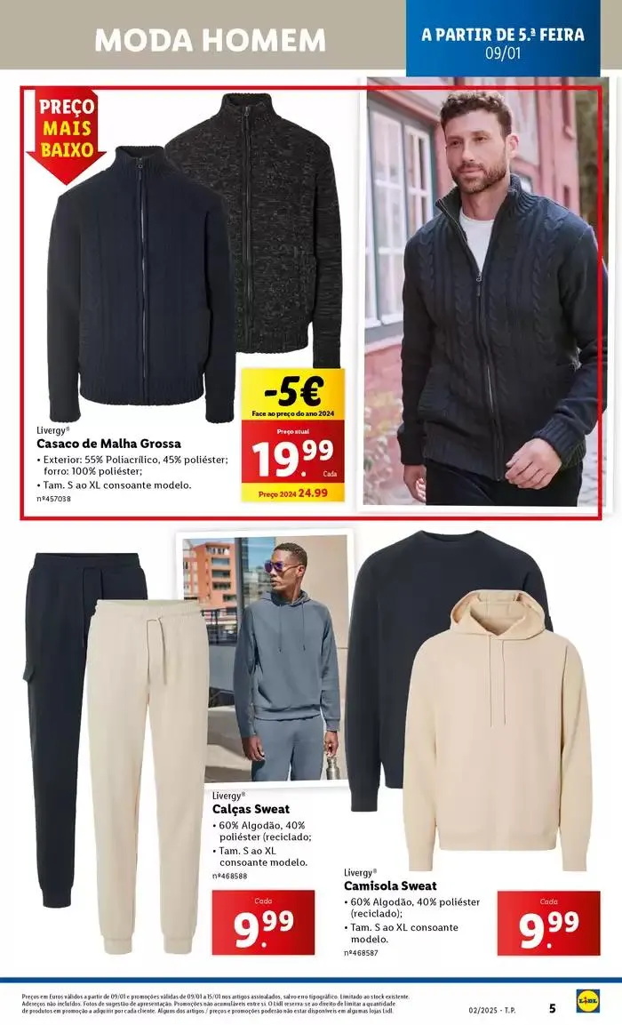 Folheto Melhores ofertas para todos os caçadores de pechinchas de 9 de janeiro até 15 de janeiro 2025 - Pagina 5