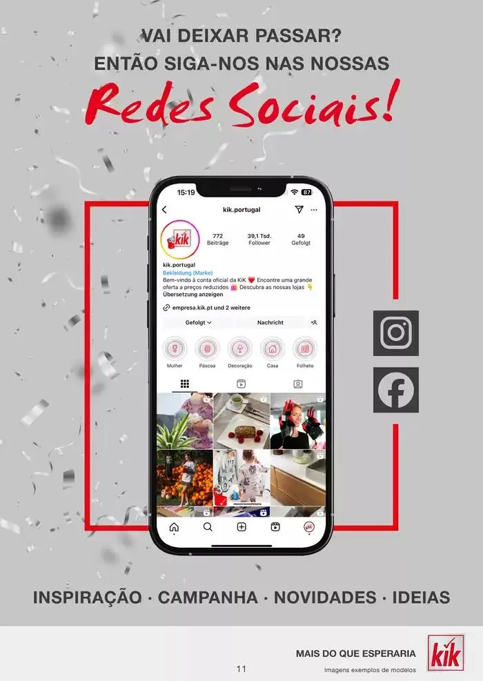 Folheto Preços de qualidade para adultos e crianças de 13 de janeiro até 19 de janeiro 2025 - Pagina 11