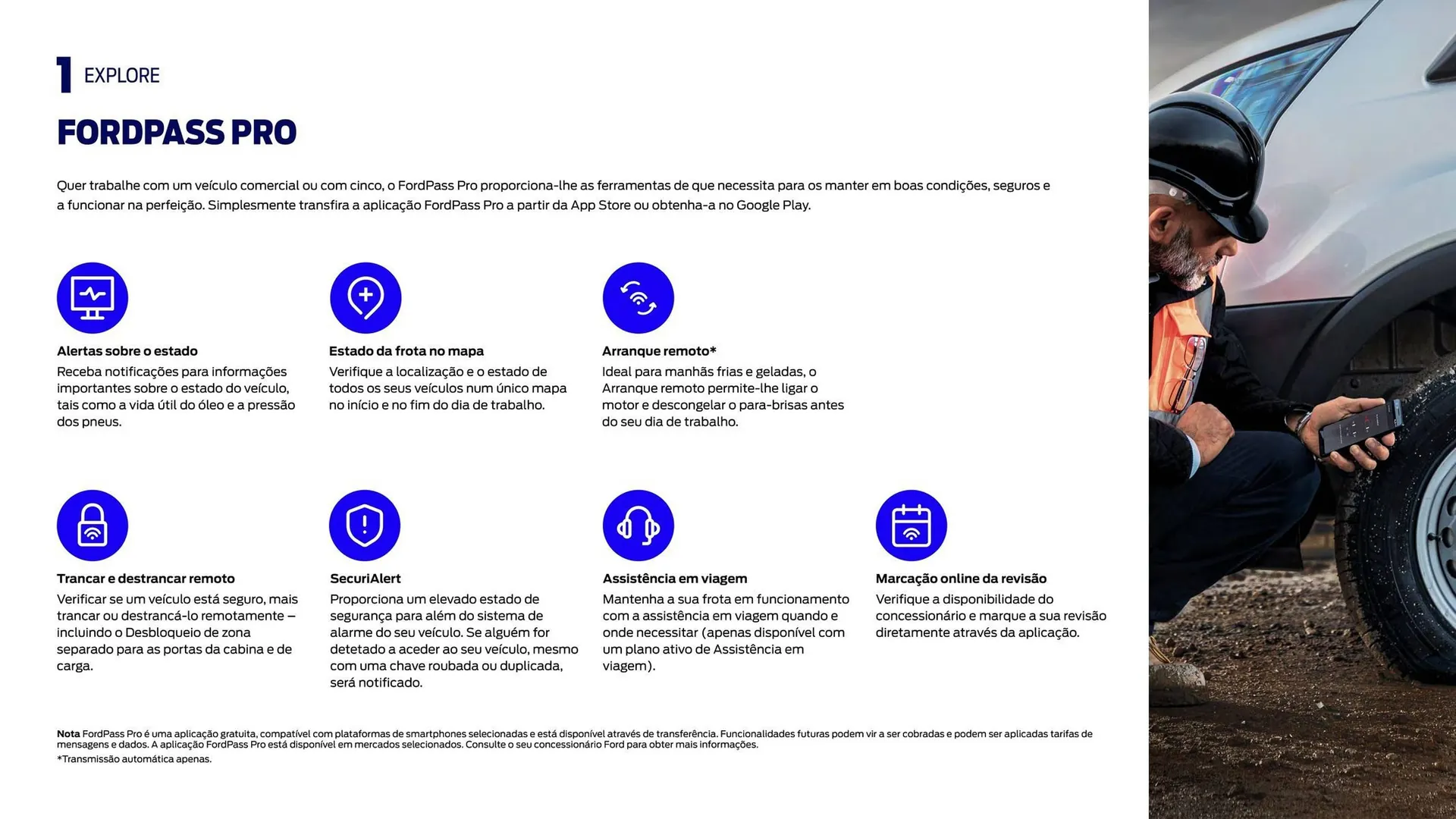 Folheto Folheto Ford TRANSIT CUSTOM de 22 de fevereiro até 22 de fevereiro 2025 - Pagina 18